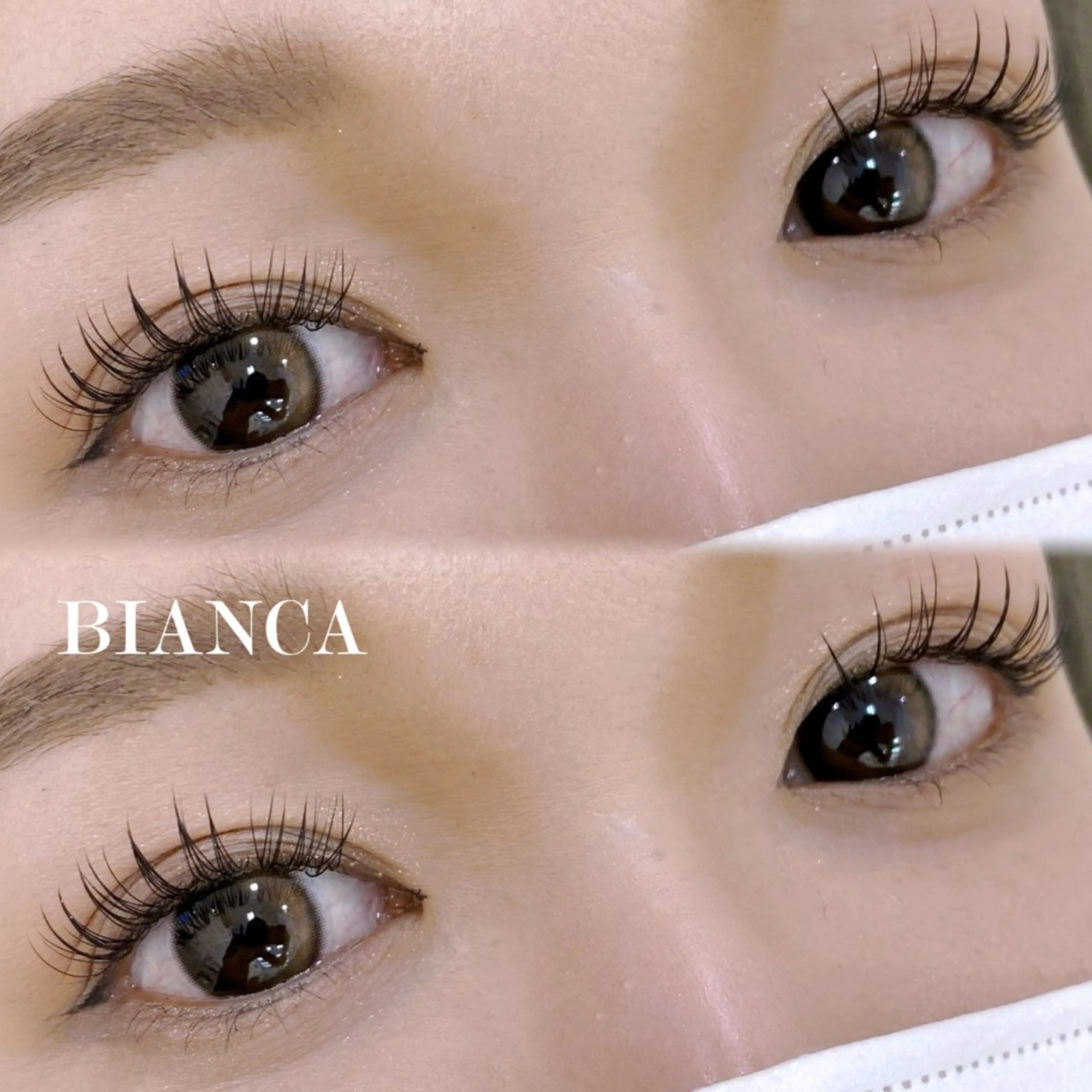 マツエク・マツパ マツエク Bianca 立川 Ishida🎀のマツエク・マツパデザイン