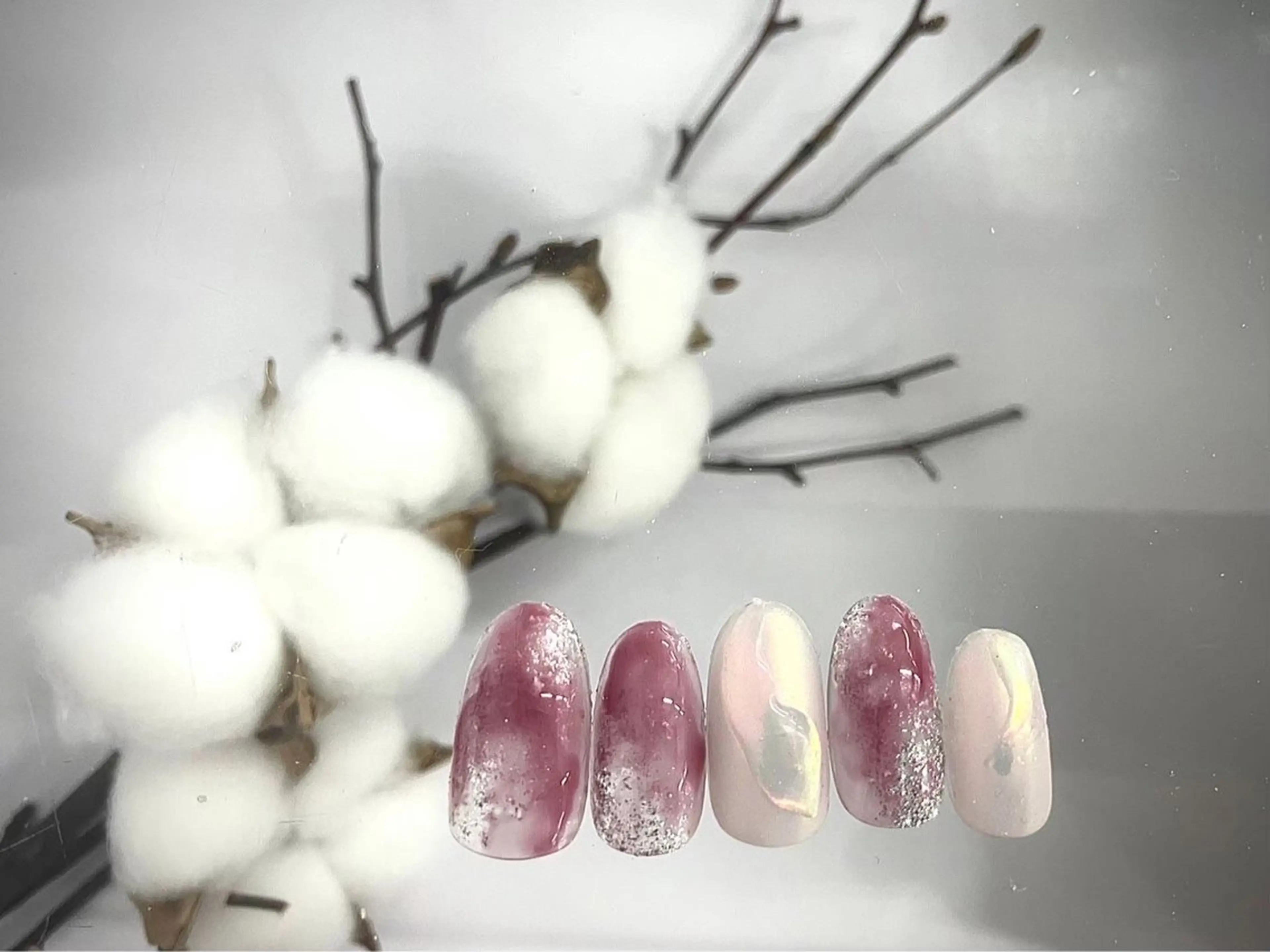 ネイル アートネイル ネイルチップ ハンドネイル ⭐︎休業中の練習⭐︎ JNA認定講師髙橋のネイルデザイン