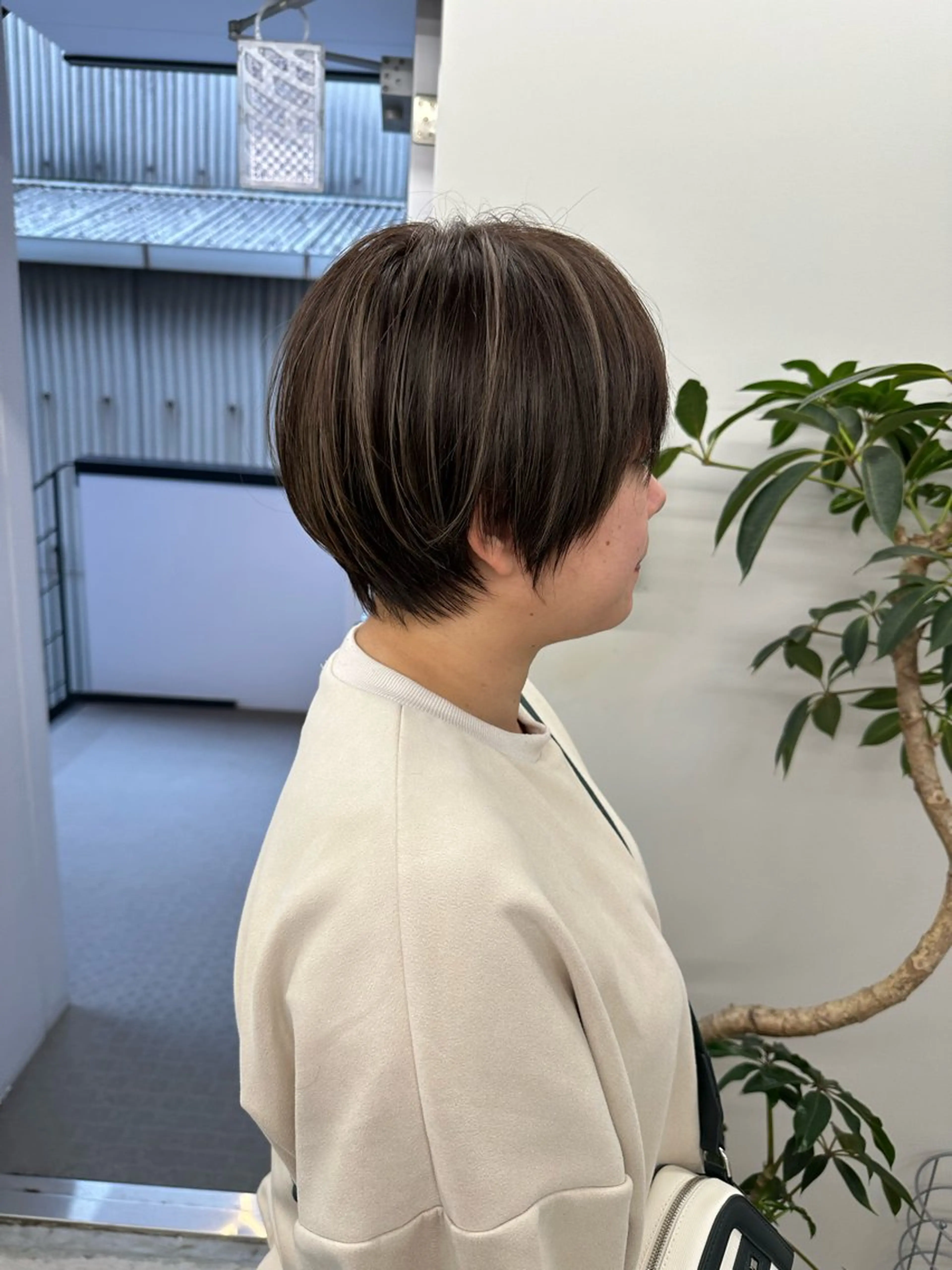 ショート カラー メンズ カット ヘアカラー トリートメント 山本　尚輝 🐶ハイライト🐶のヘアスタイル