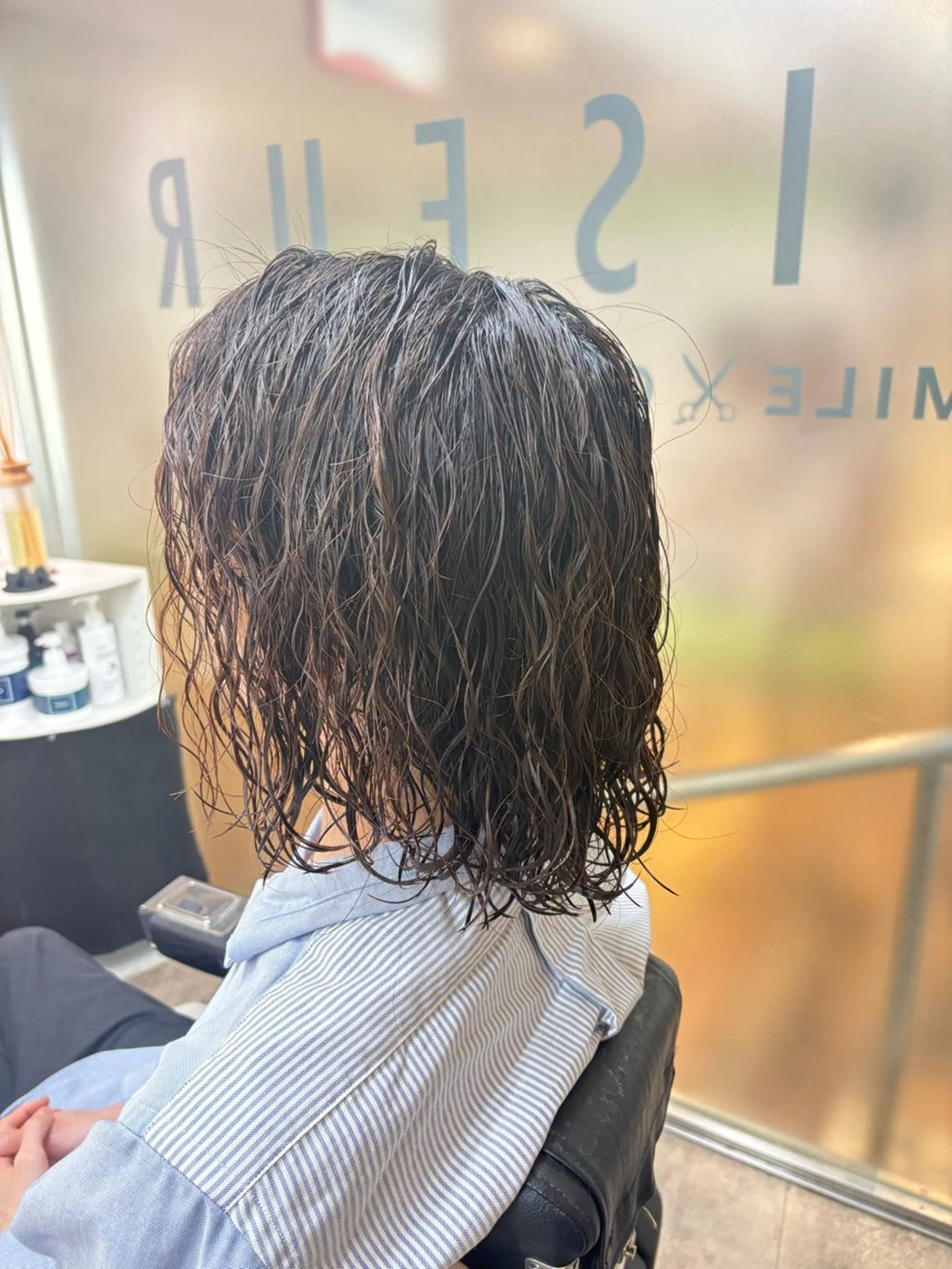 セミロング パーマ メンズ FRISEUR/高瀬 晴乃祐のヘアスタイル