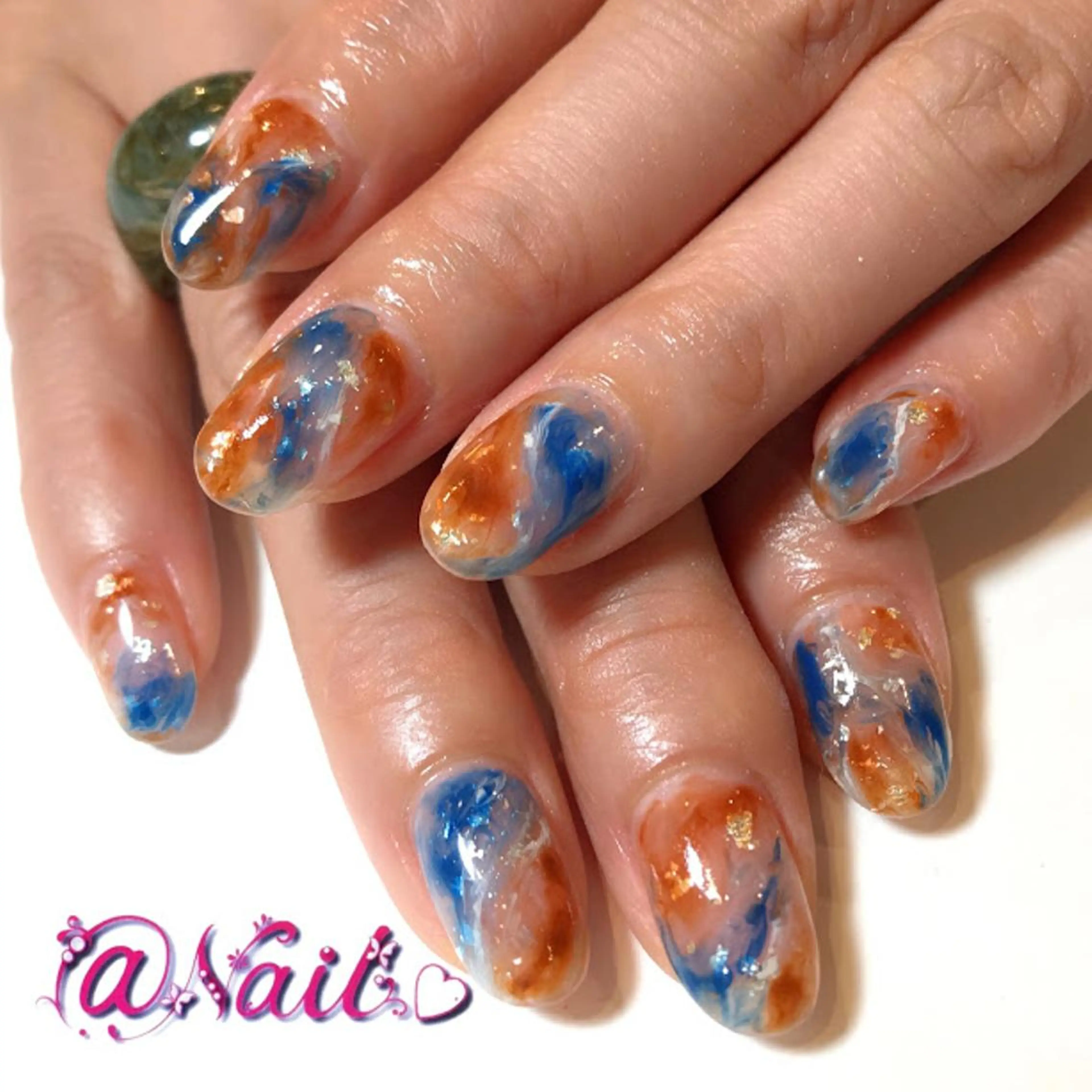 ネイル 小尾 栞のネイルデザイン