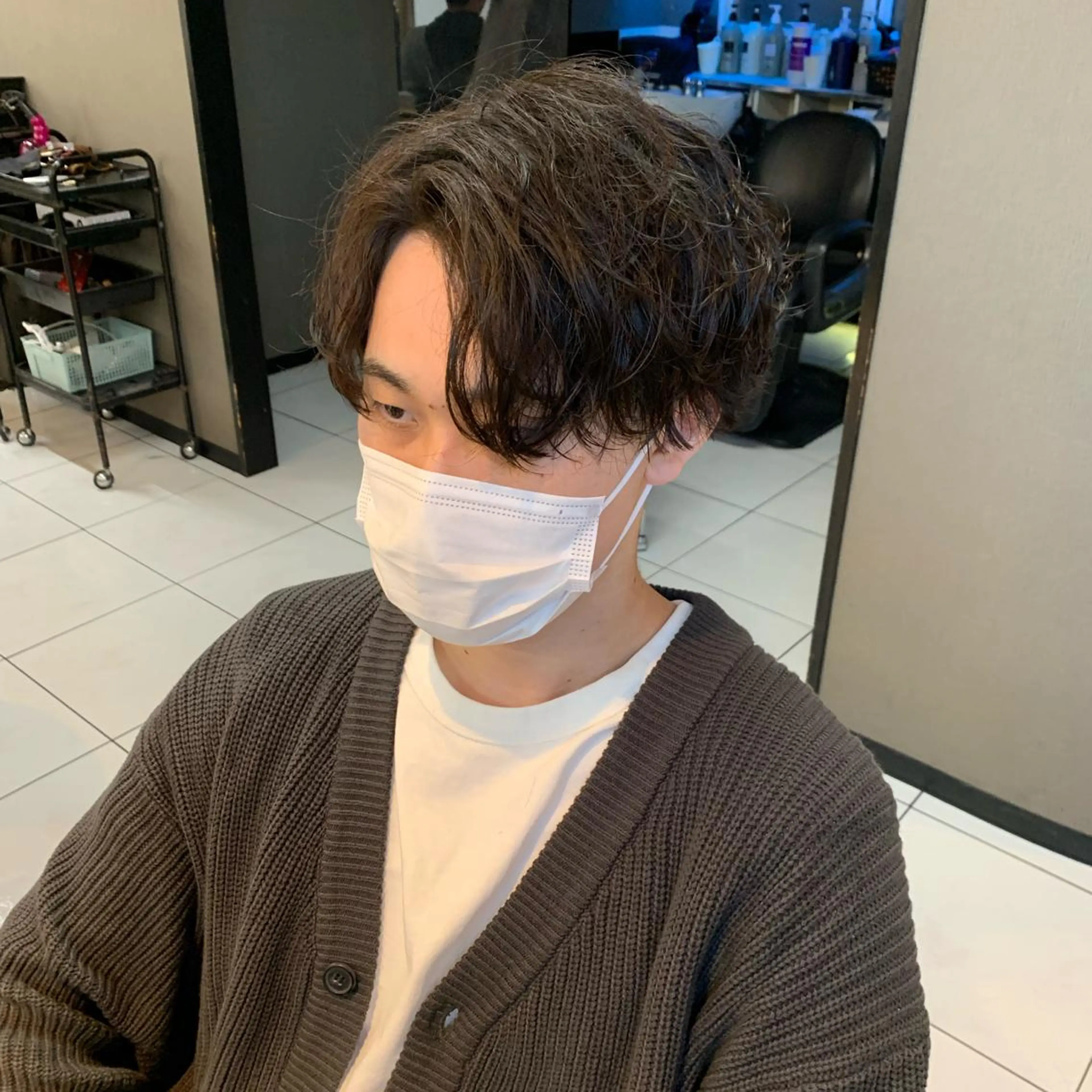 🔥メンズ限定🔥カット＋波巻きパーマの写真