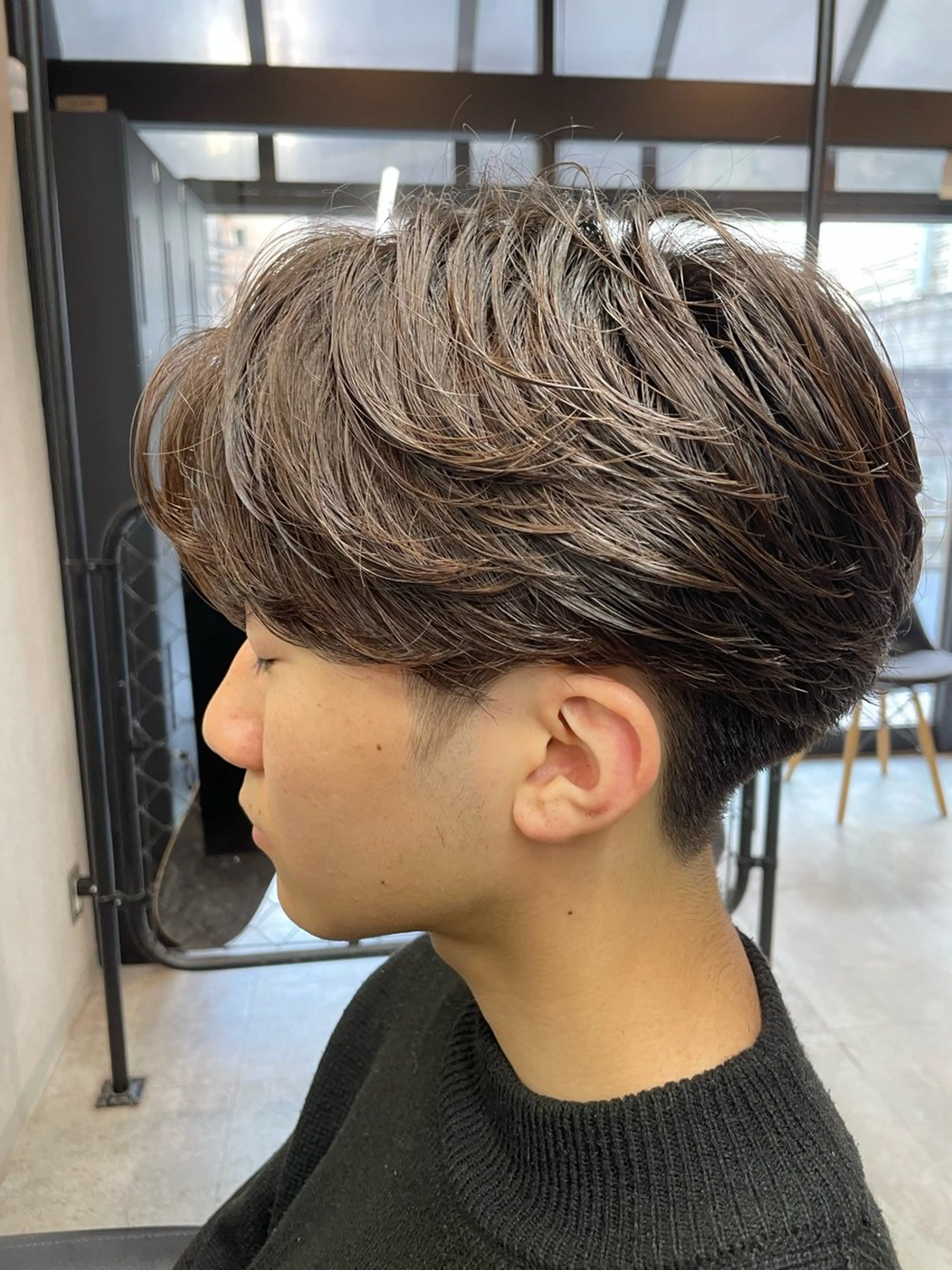 ショート パーマ 石井 圭祐のヘアスタイル