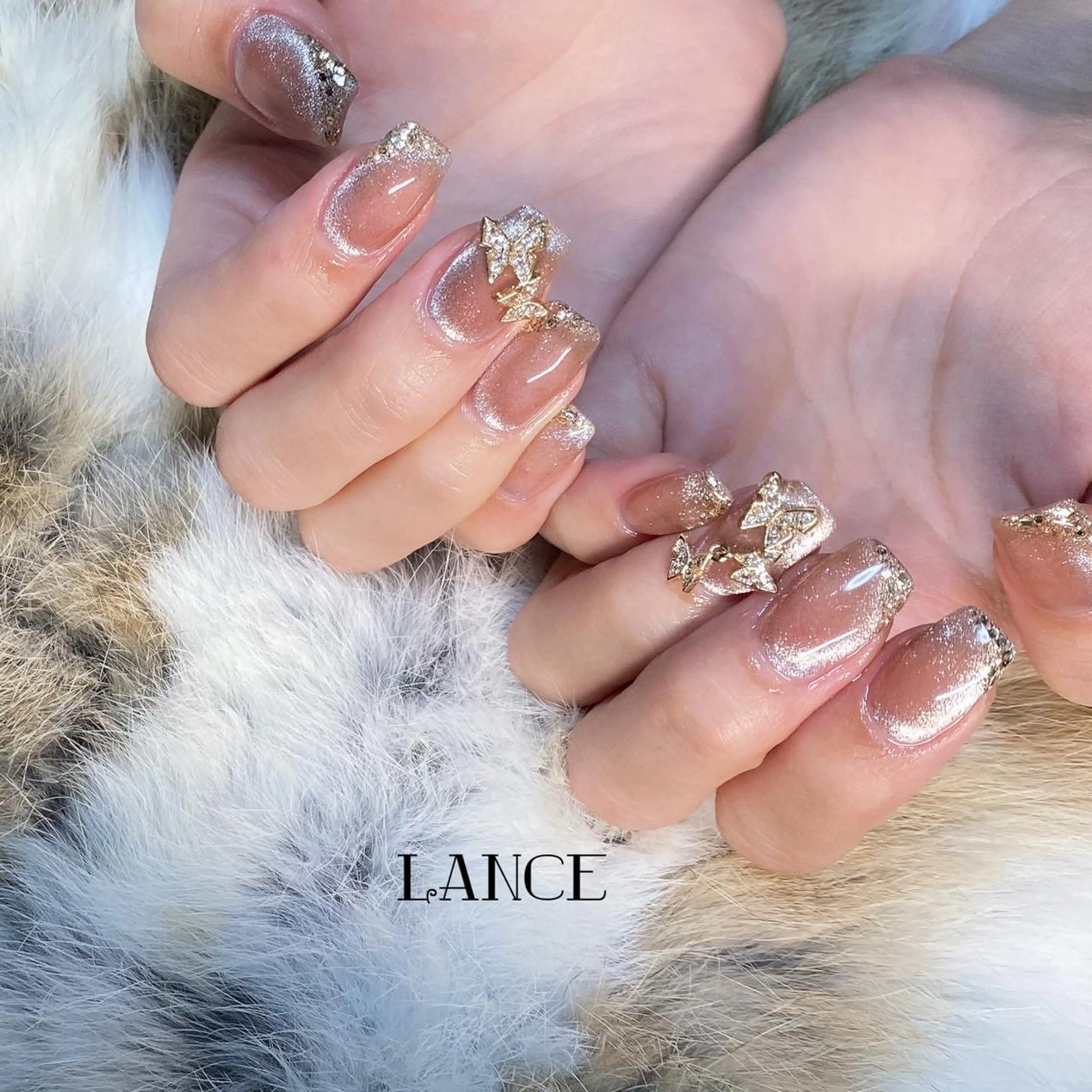 ミディアム ハンドネイル Lance nailのネイルデザイン