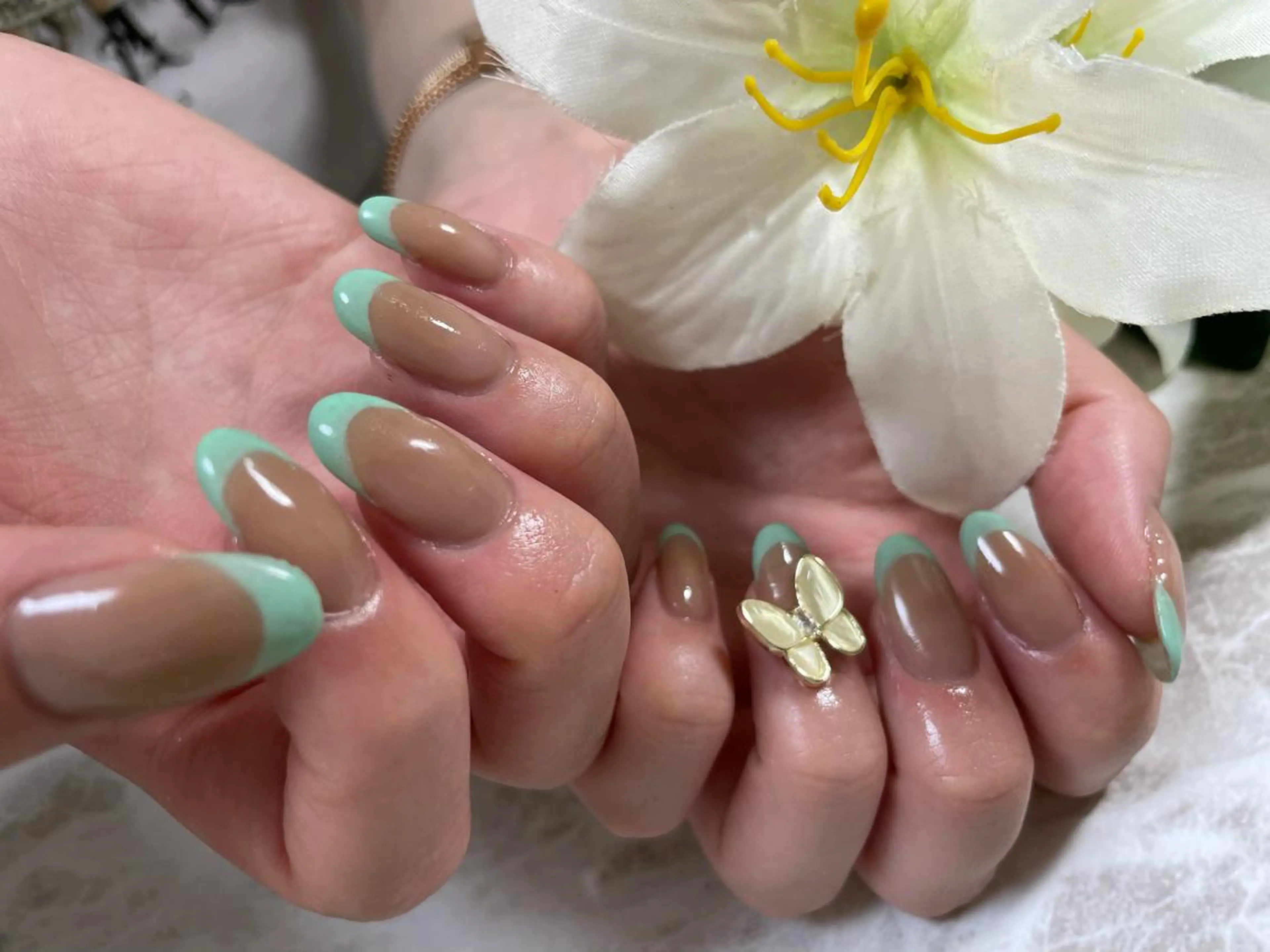 ネイル フレンチネイル BINERVA nail salonのネイルデザイン