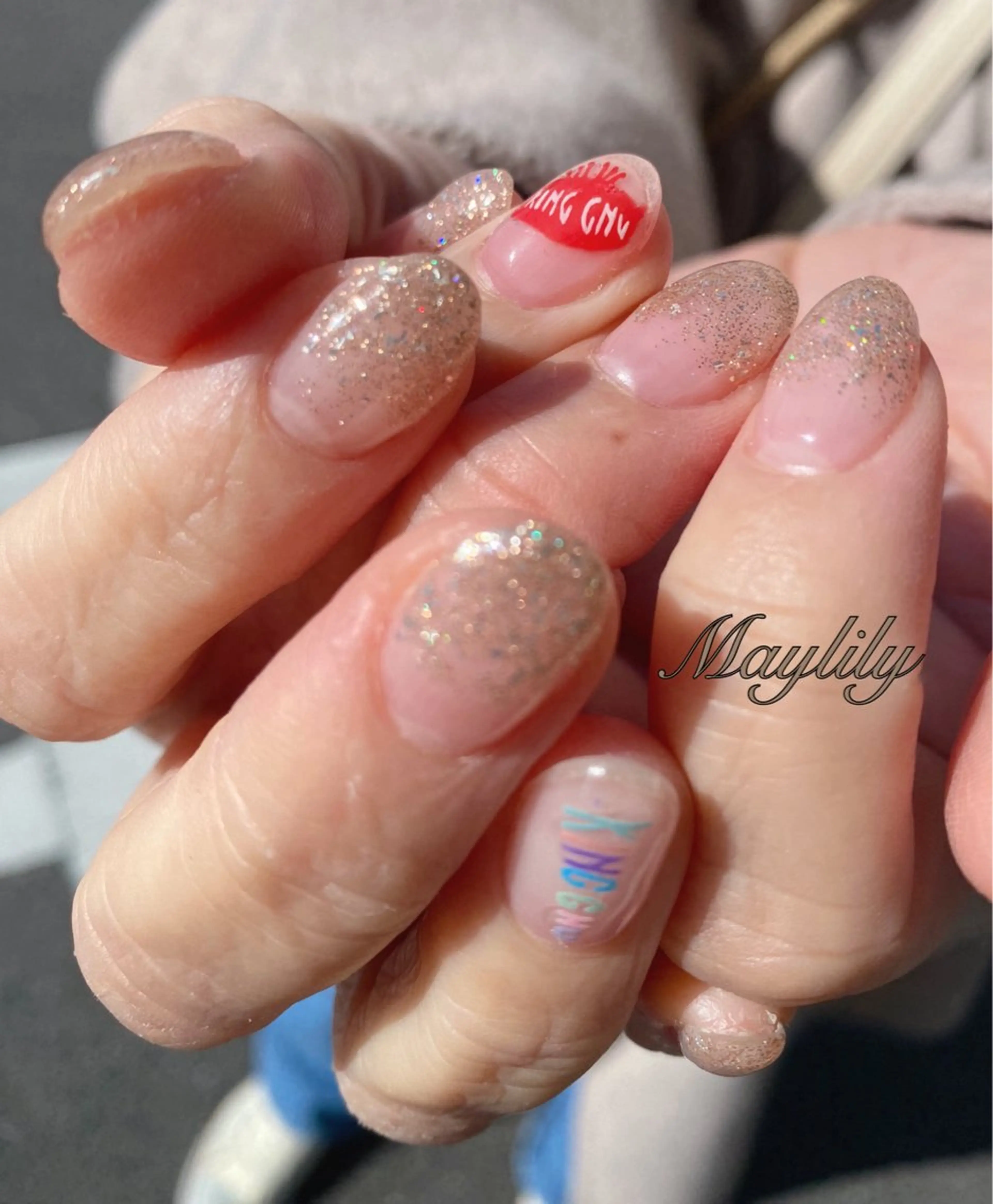 ネイル ハンドネイル Nail care salon Maylily所属・Nail salon Maylilyのネイルデザイン