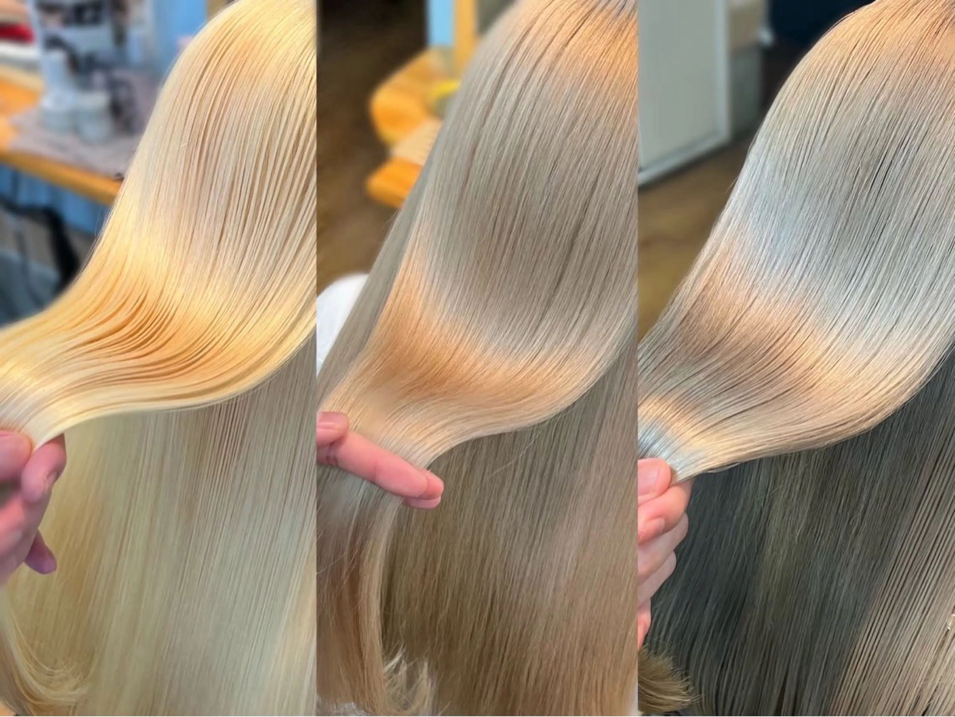 ロング カラー 《髪質改善 UN BLEACH》のヘアスタイル