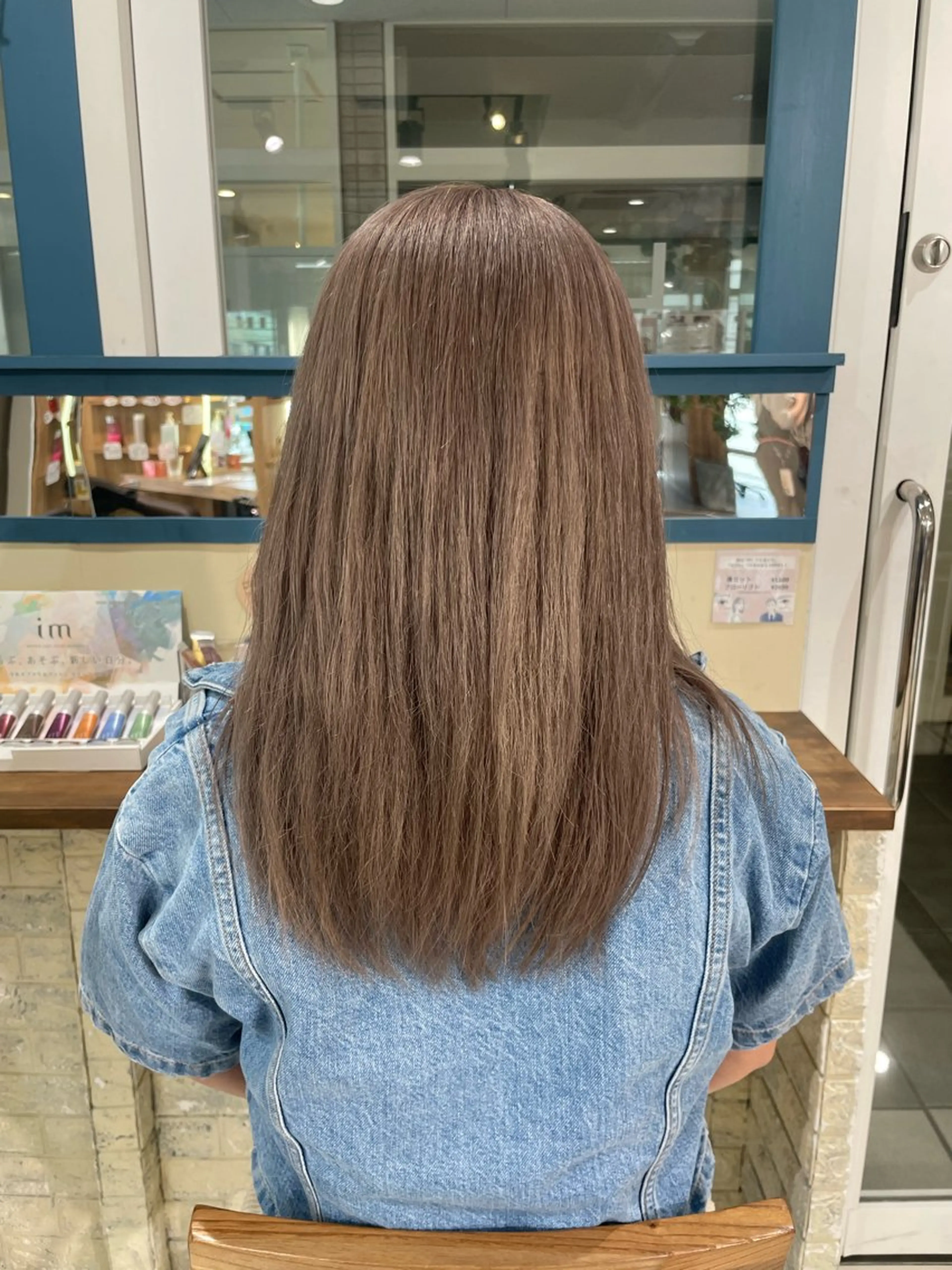 カラー luck みうのヘアスタイル