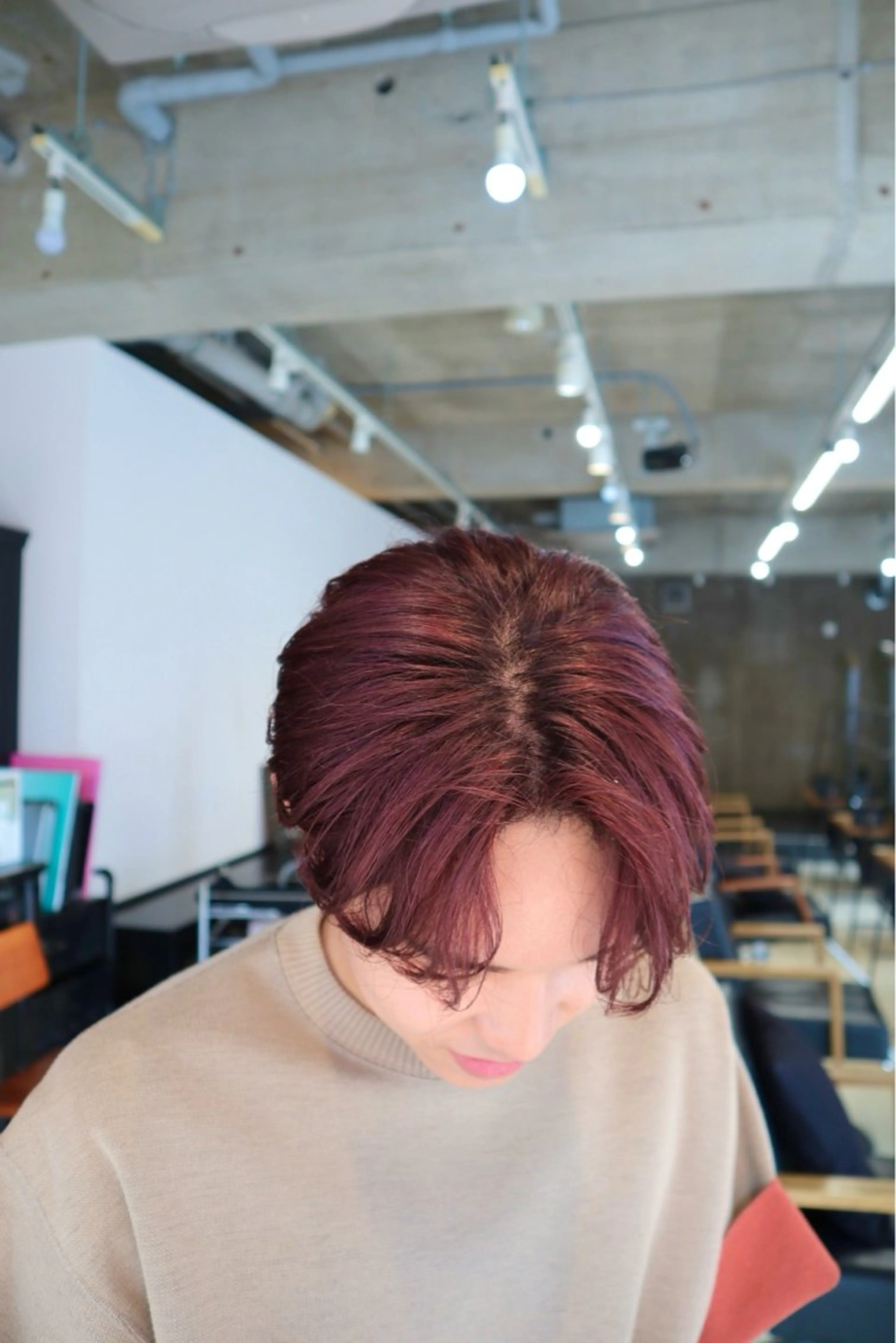 カット＆根元カラー（白髪染め可）の写真