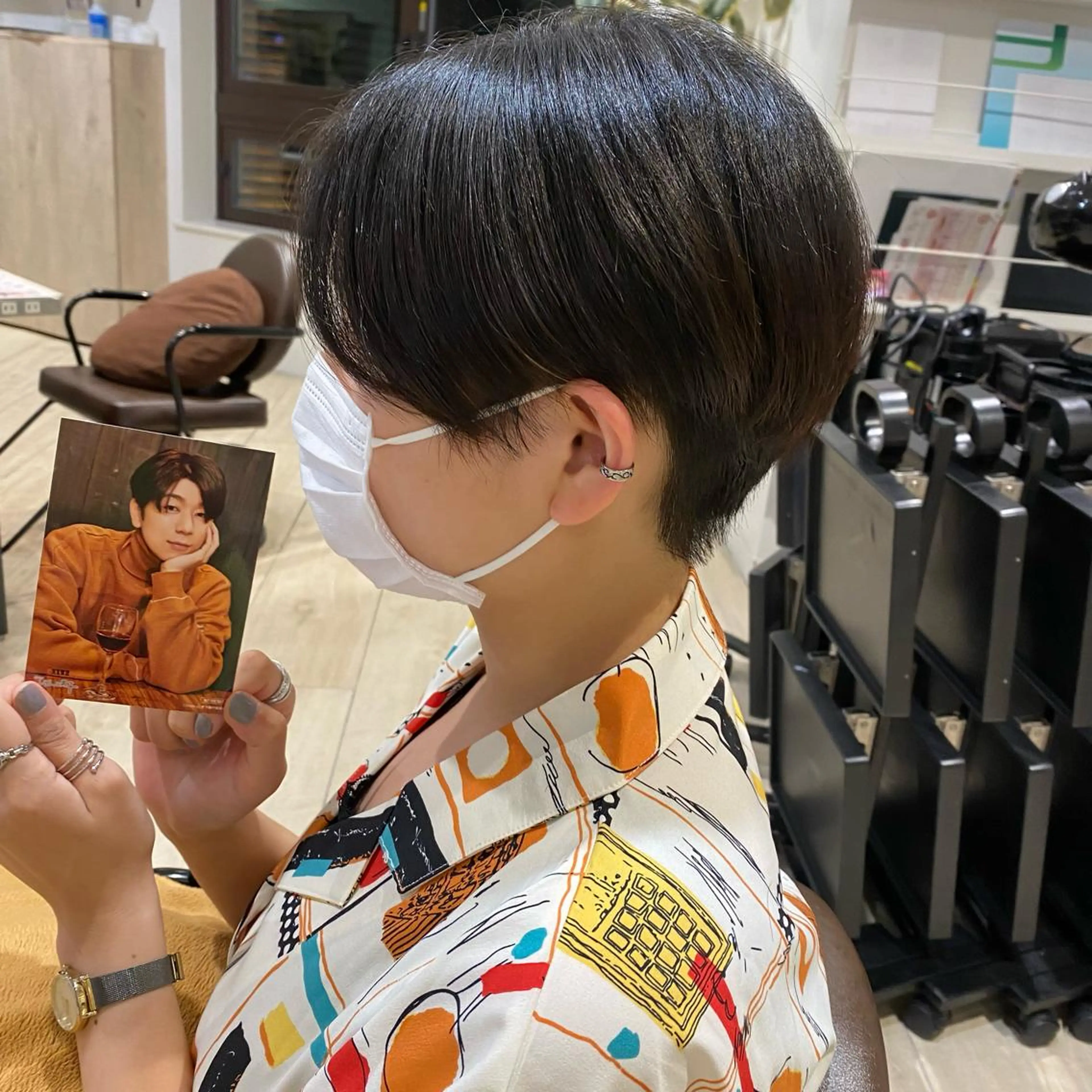 ショート equal銀座 黒田💚のヘアスタイル