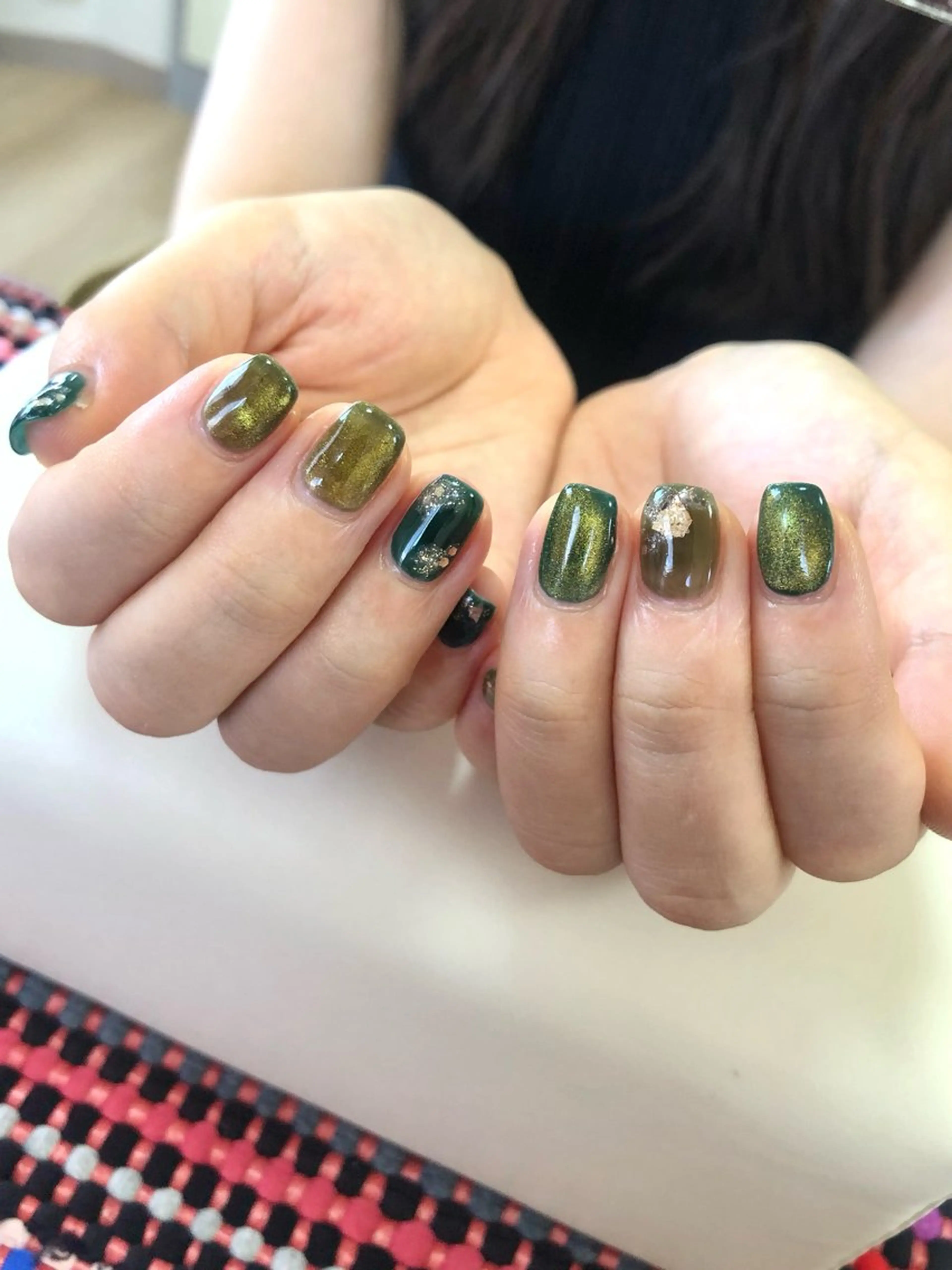 ネイル ジェルネイル マグネットネイル ハンドネイル salon *meehoのネイルデザイン