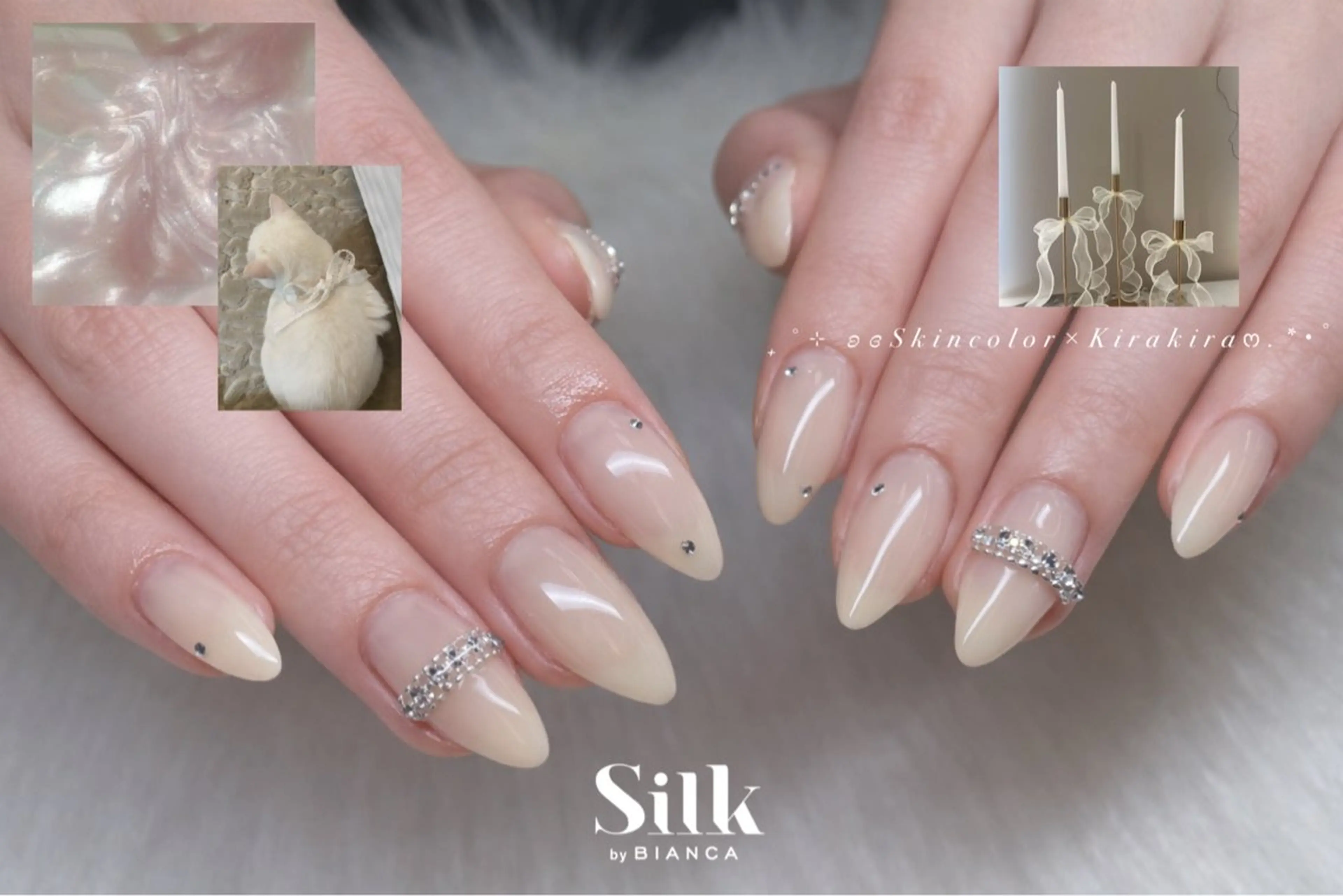 ネイル ハンドネイル Silk by Bianca かっちのネイルデザイン