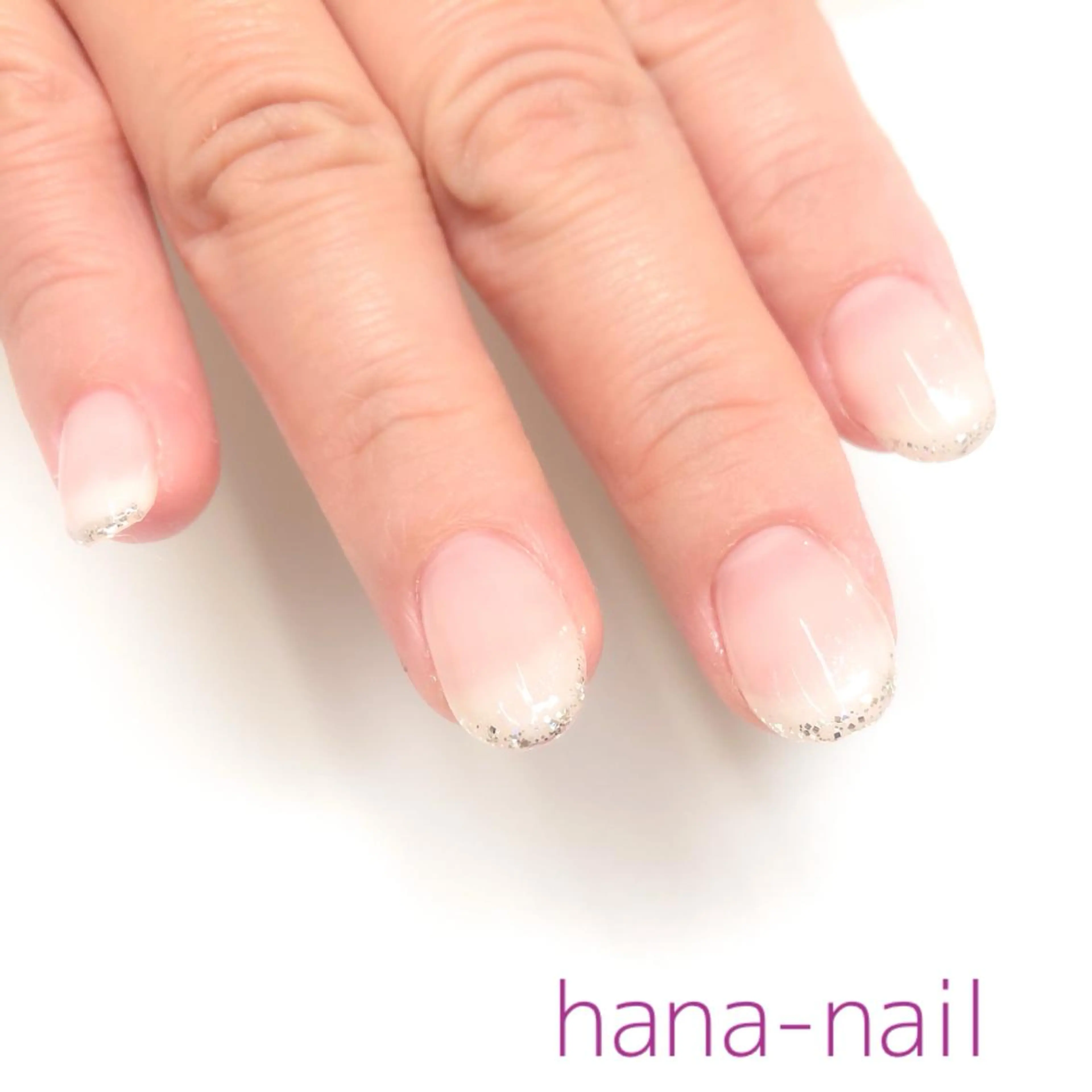 ネイル ラメ(グリッター) Kao hana-nailのネイルデザイン