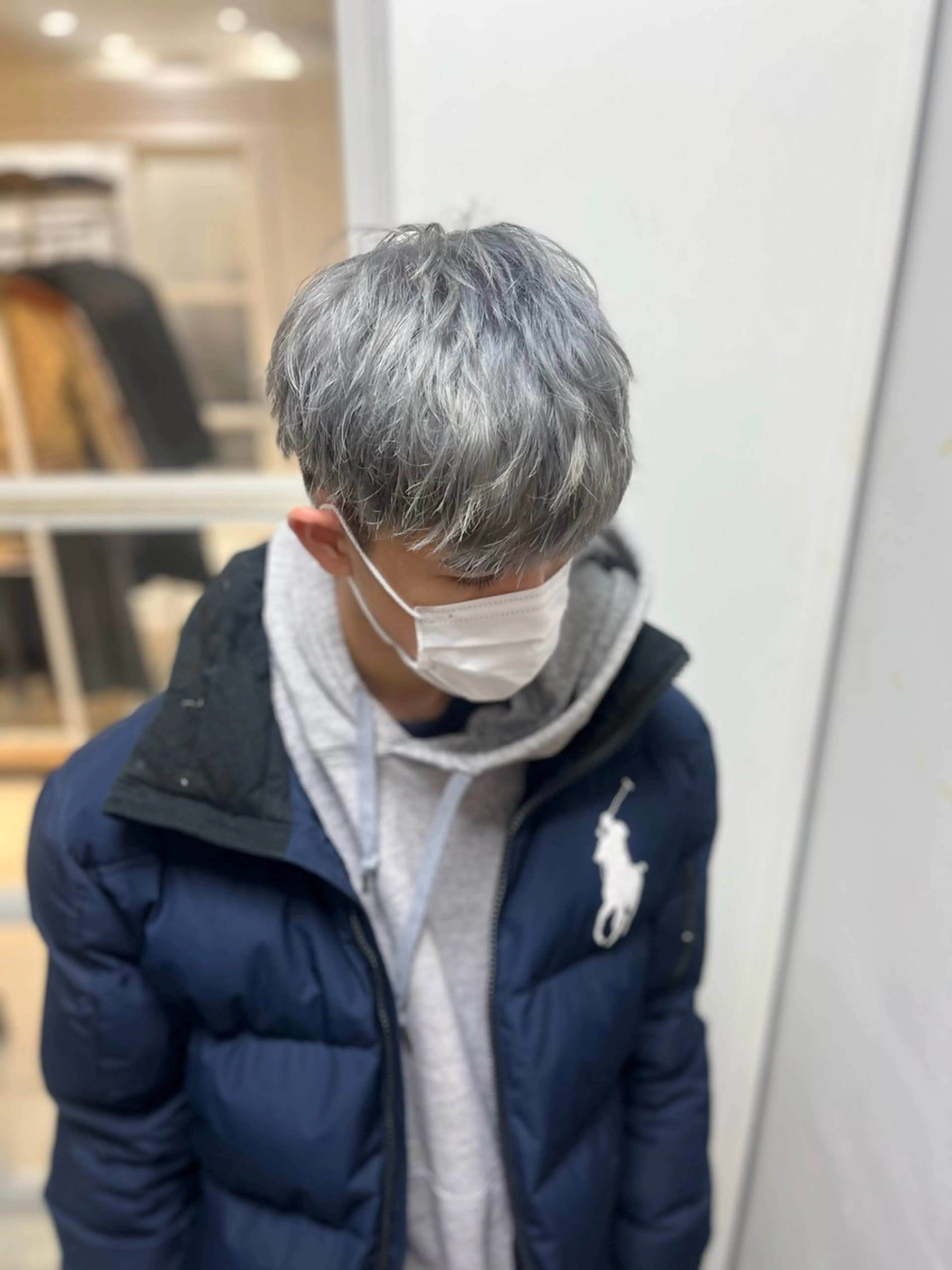 カラー メンズ メンズブリーチ ブリーチ 透明感カラー ダブルカラー 髪質改善 【ただの天才 🎨】のヘアスタイル