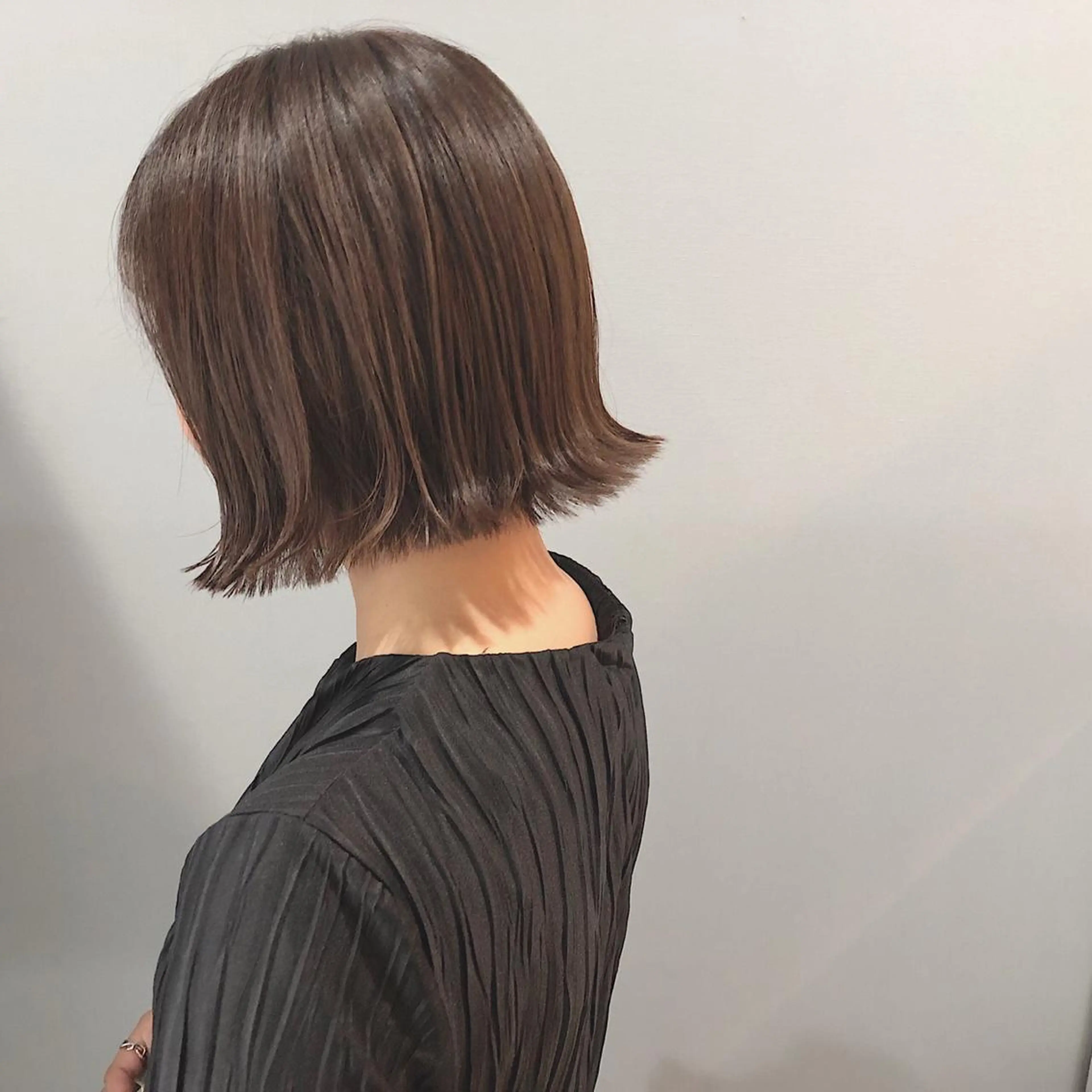 ショート カット ヘアカラー トリートメント ショート・ボブ🍎 ナカノユウキのヘアスタイル