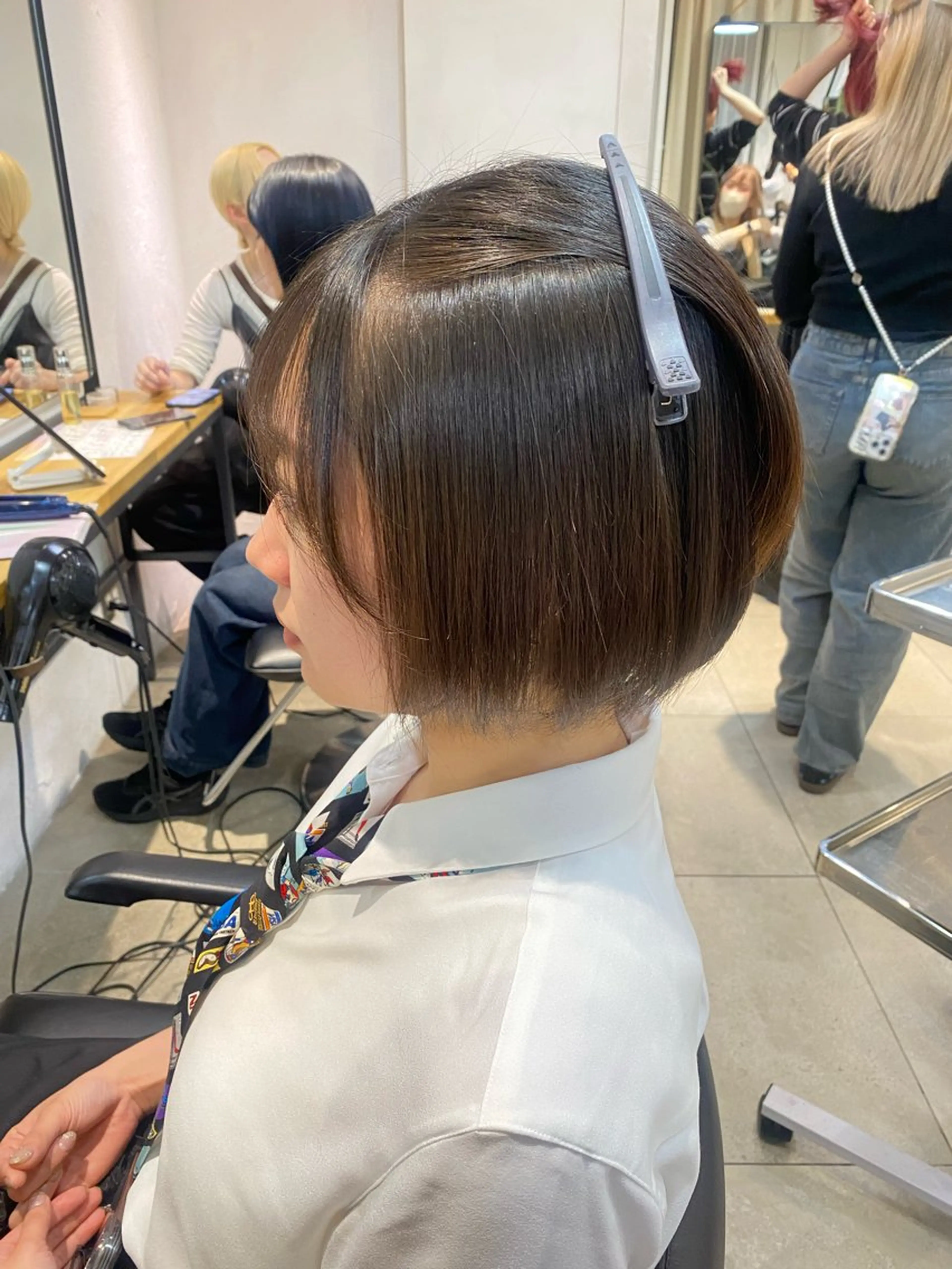 縮毛矯正 Lomalia hayaのヘアスタイル