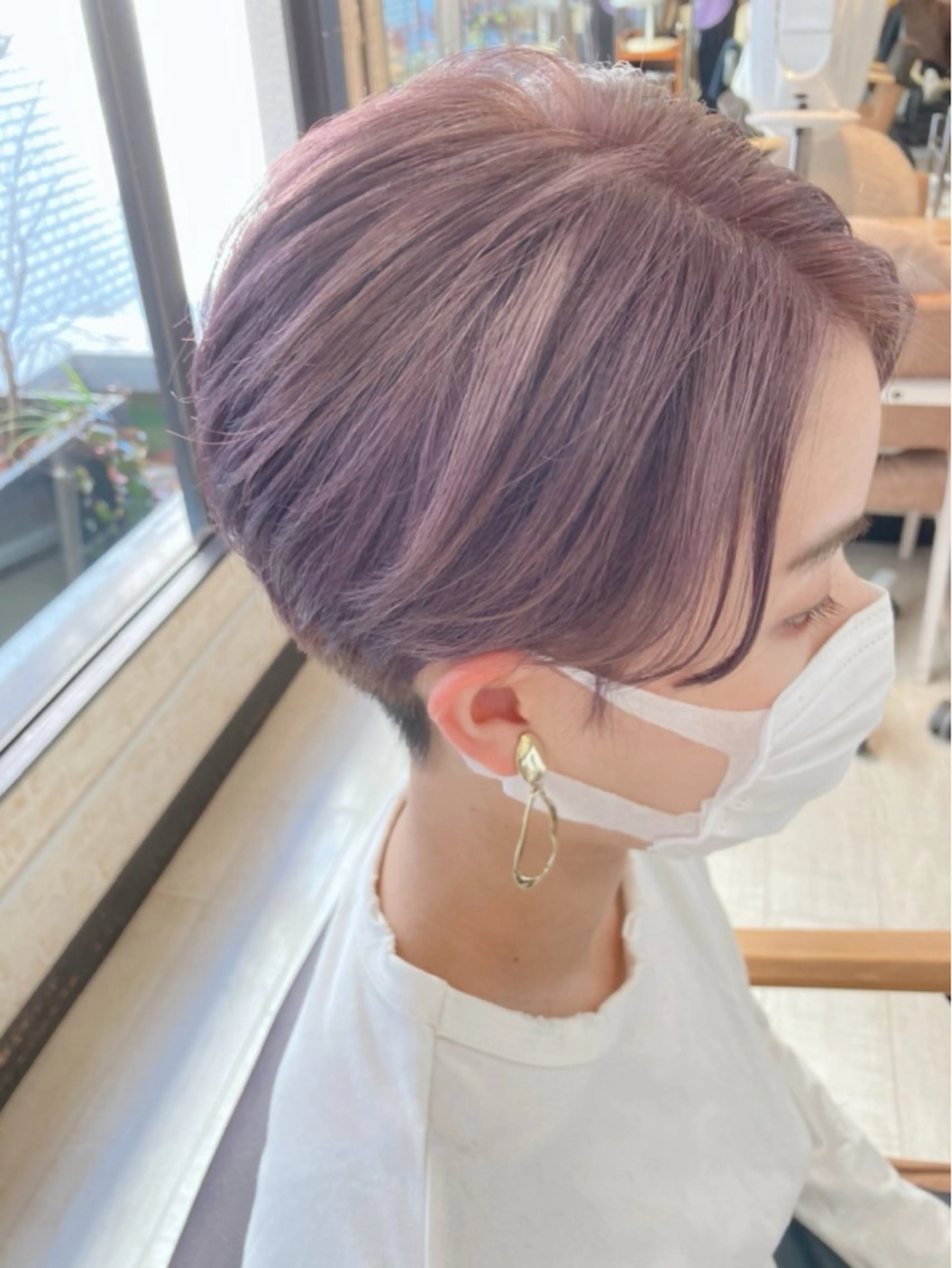ショート カラー カット ヘアカラー Mina Akiyamaのヘアスタイル