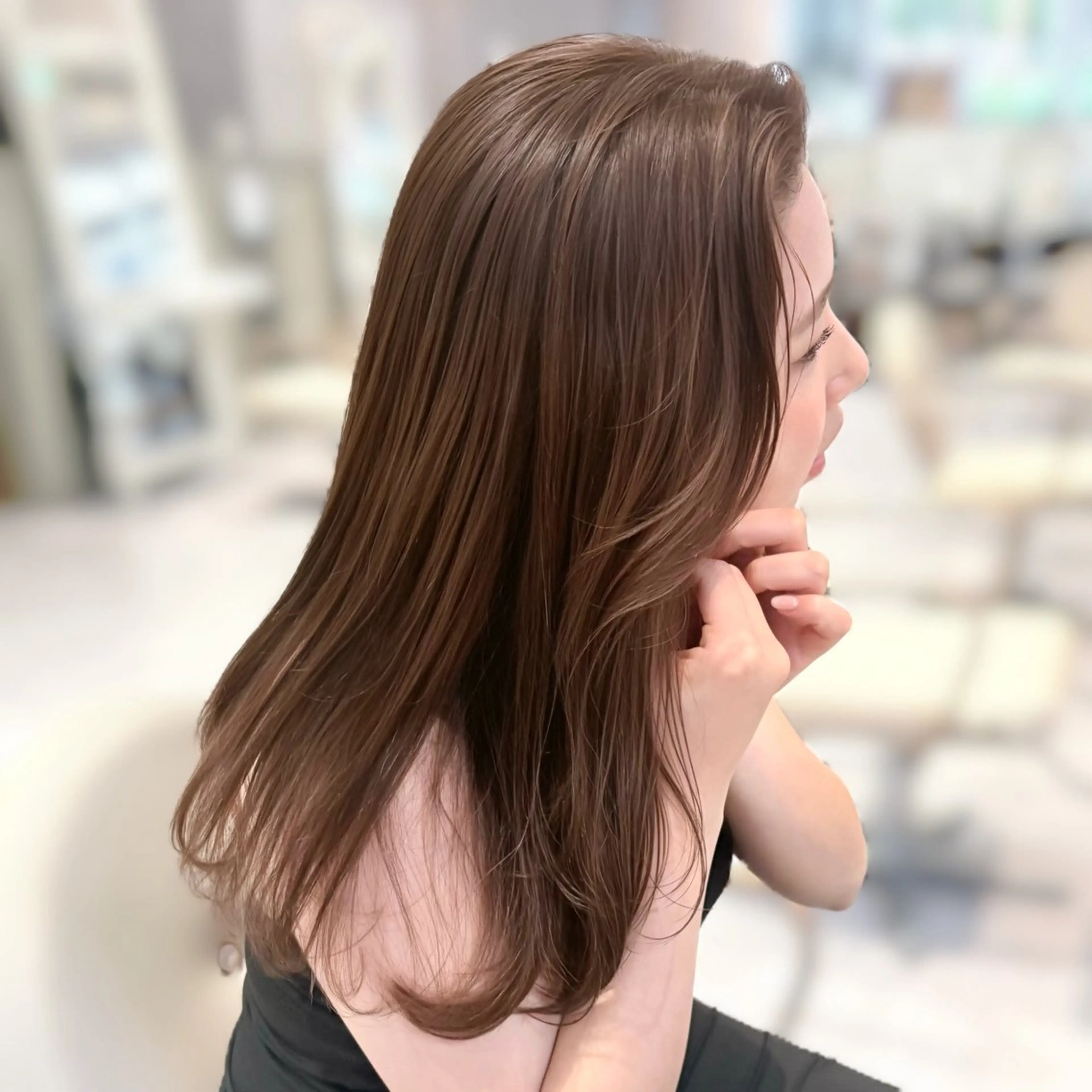 ①【極上うるつや✨️💡】似合わせカット＋4stepプレミアムTR​〜​蒸気で髪の芯まで栄養​〜​の写真