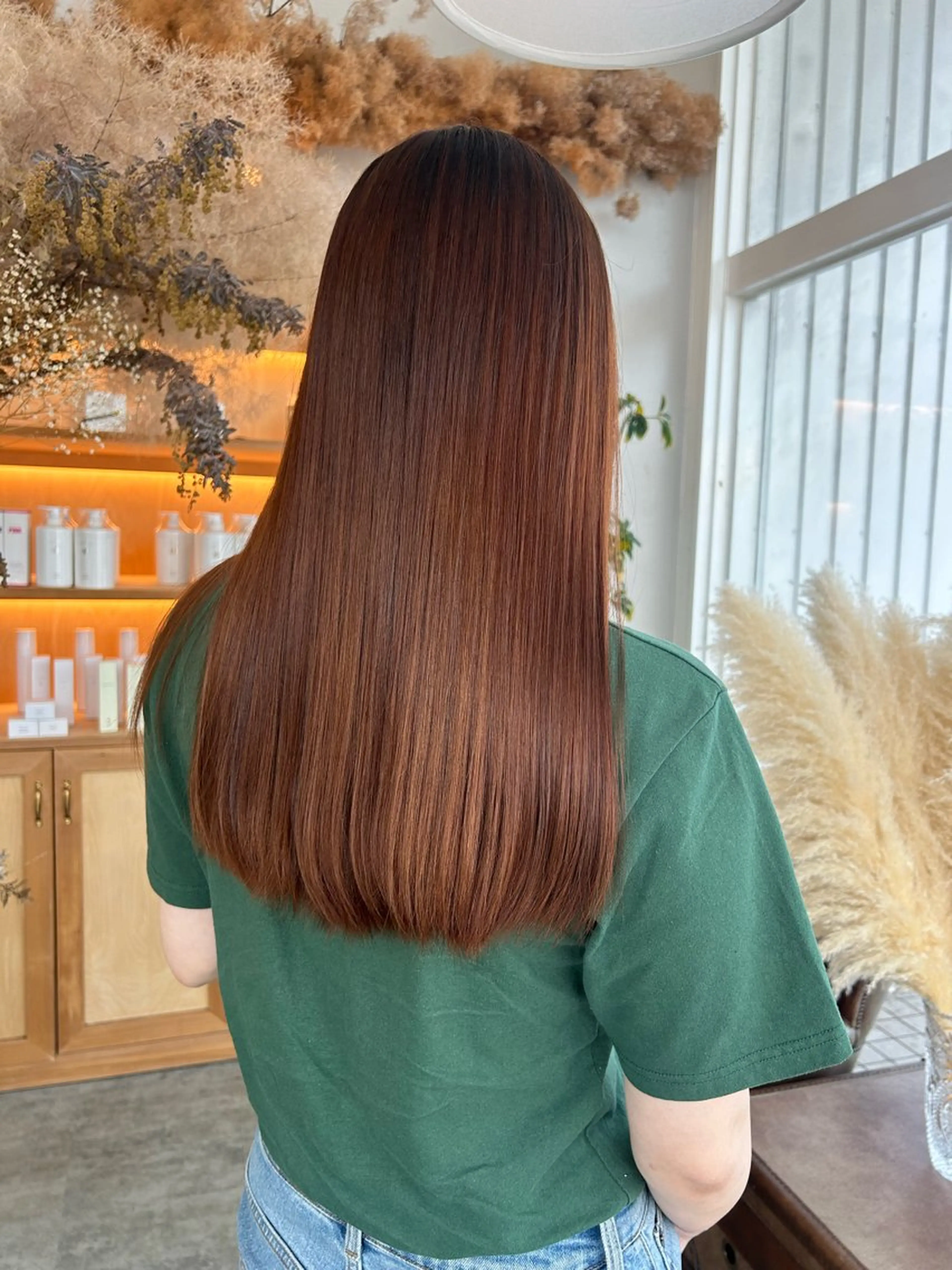 ロング ヘアカラー トリートメント YUIMARL SUZUKAのヘアスタイル