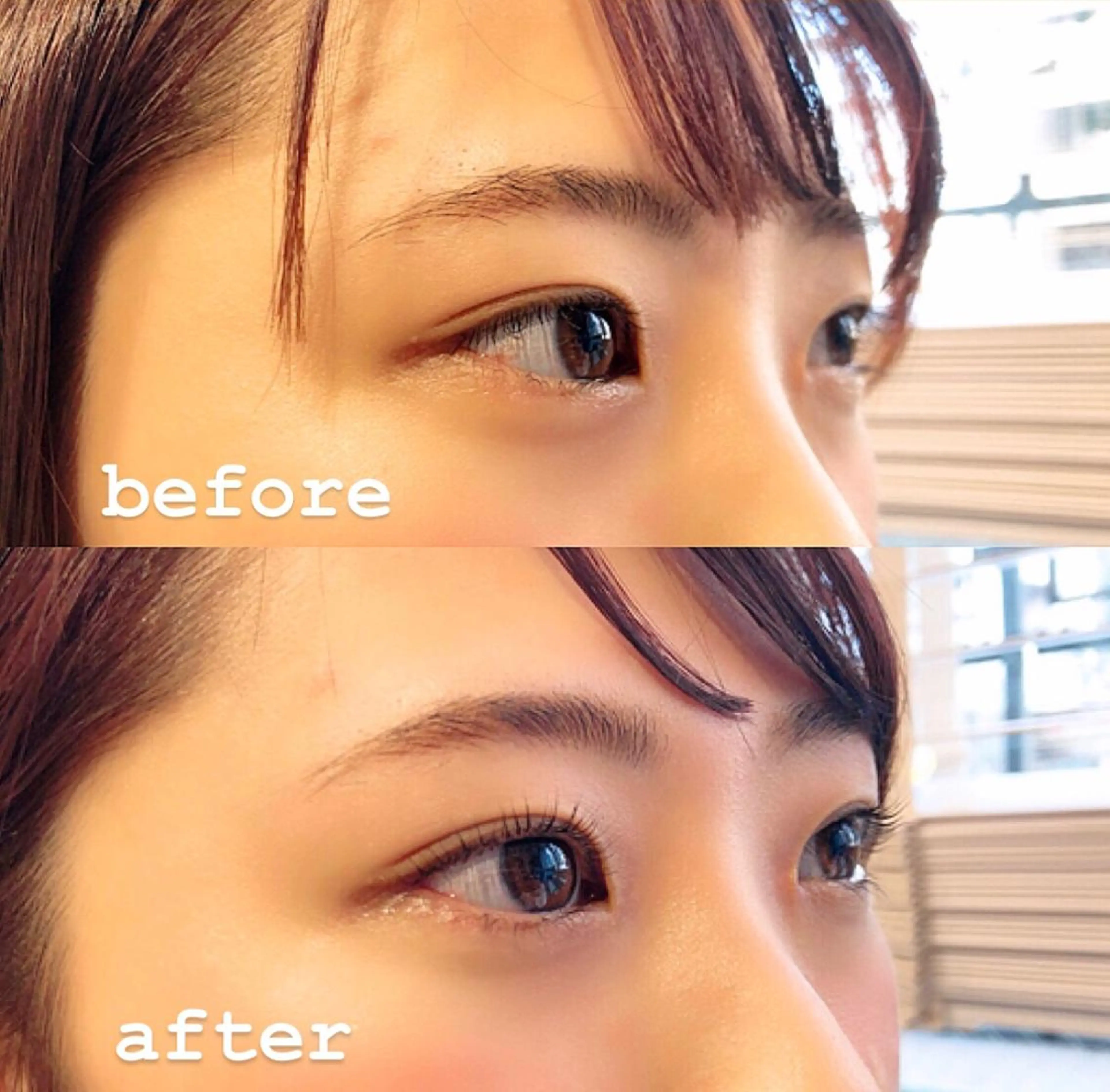 マツエク・マツパ レイヤー/顔まわり /亀戸錦糸町/なつきのヘアスタイル