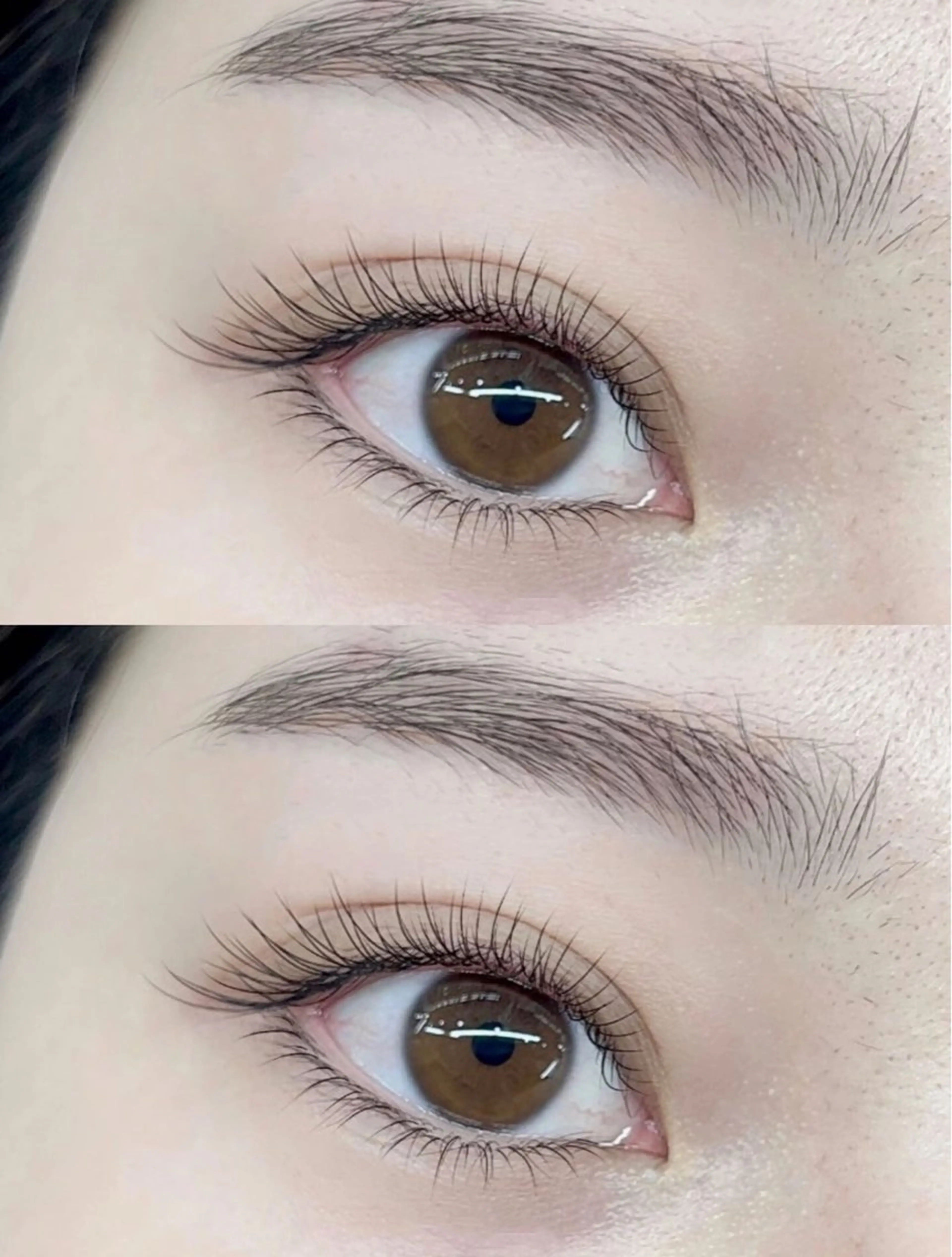 マツエク・マツパ フラットラッシュ ユミナガ ジンのマツエク・マツパデザイン