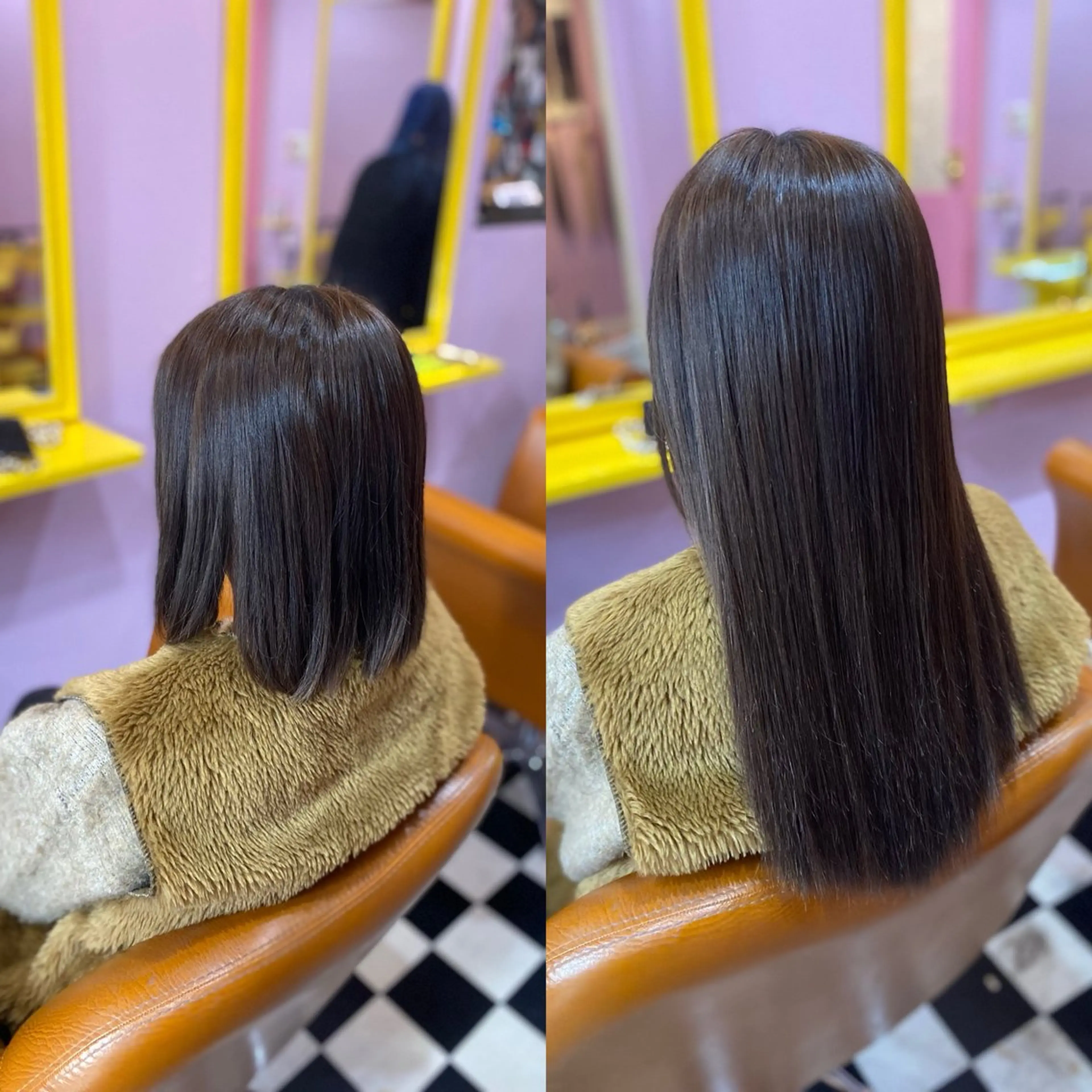 ミディアム チビ編み込みエクステ どぅ〜す/YUIのヘアスタイル