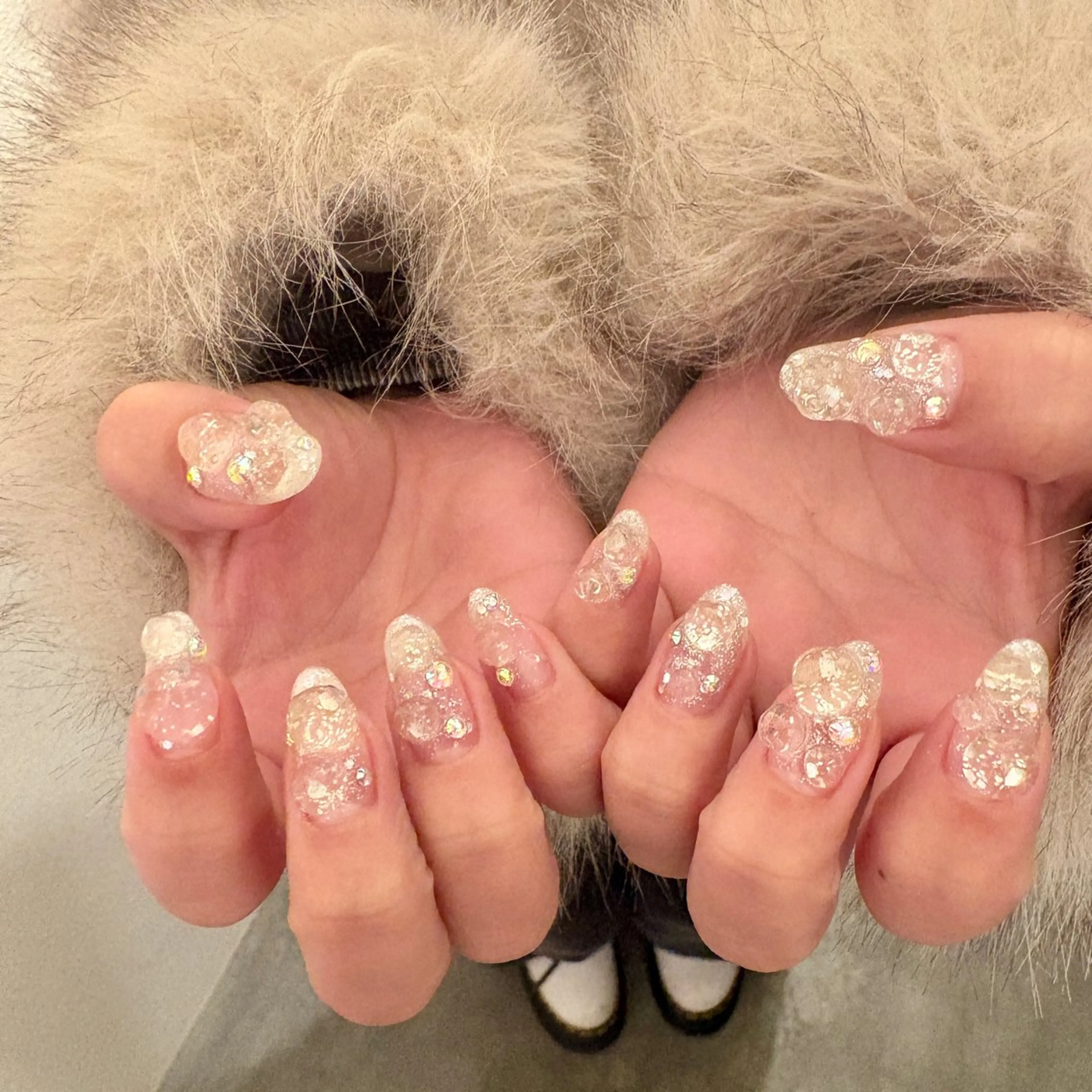 ネイル 持ち込み VIBLISS福岡 tomokoのネイルデザイン