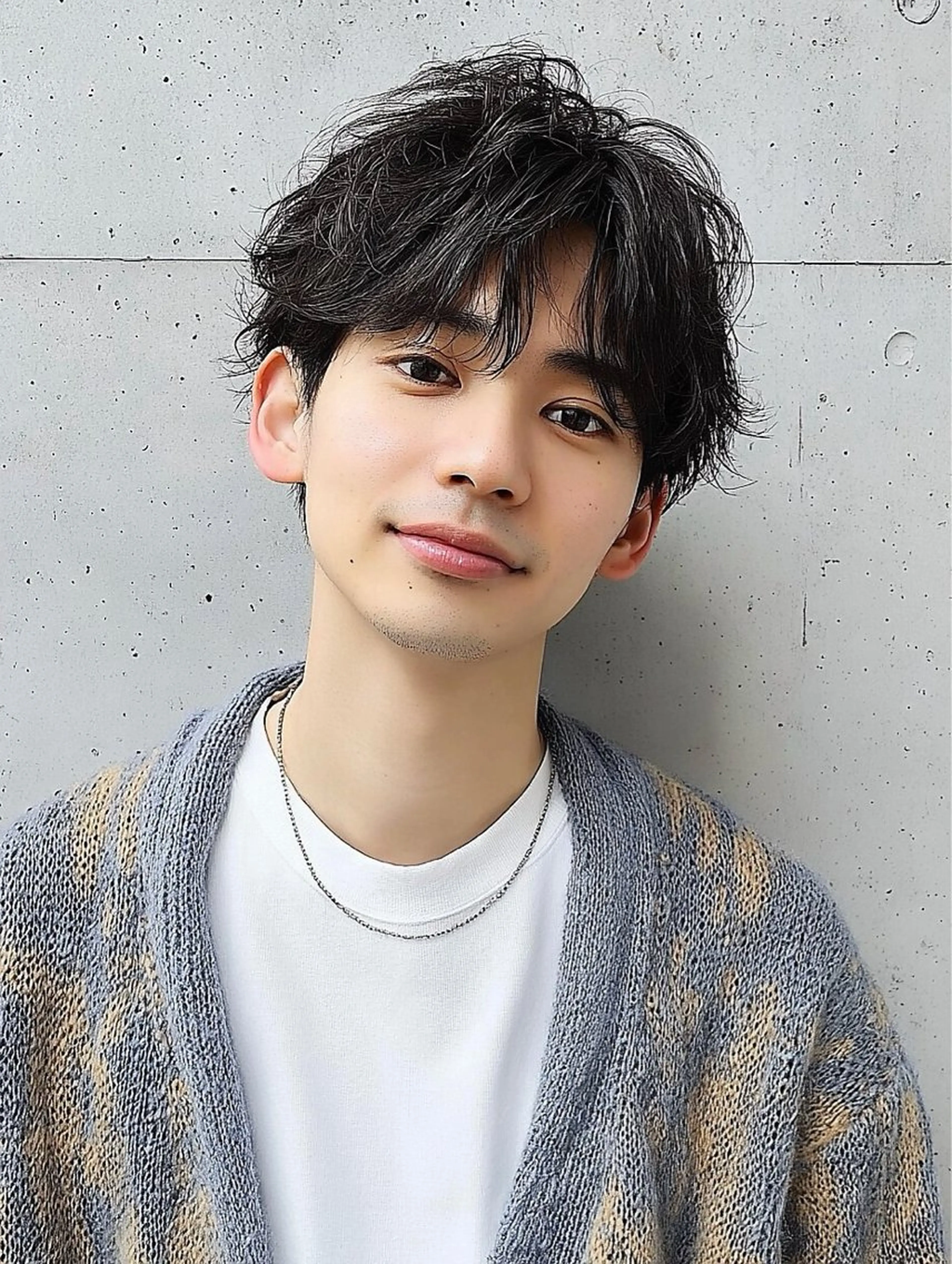 ショート パーマ メンズ Men's特化 ✂️ 垢抜けパーマ/宮澤蓮のヘアスタイル