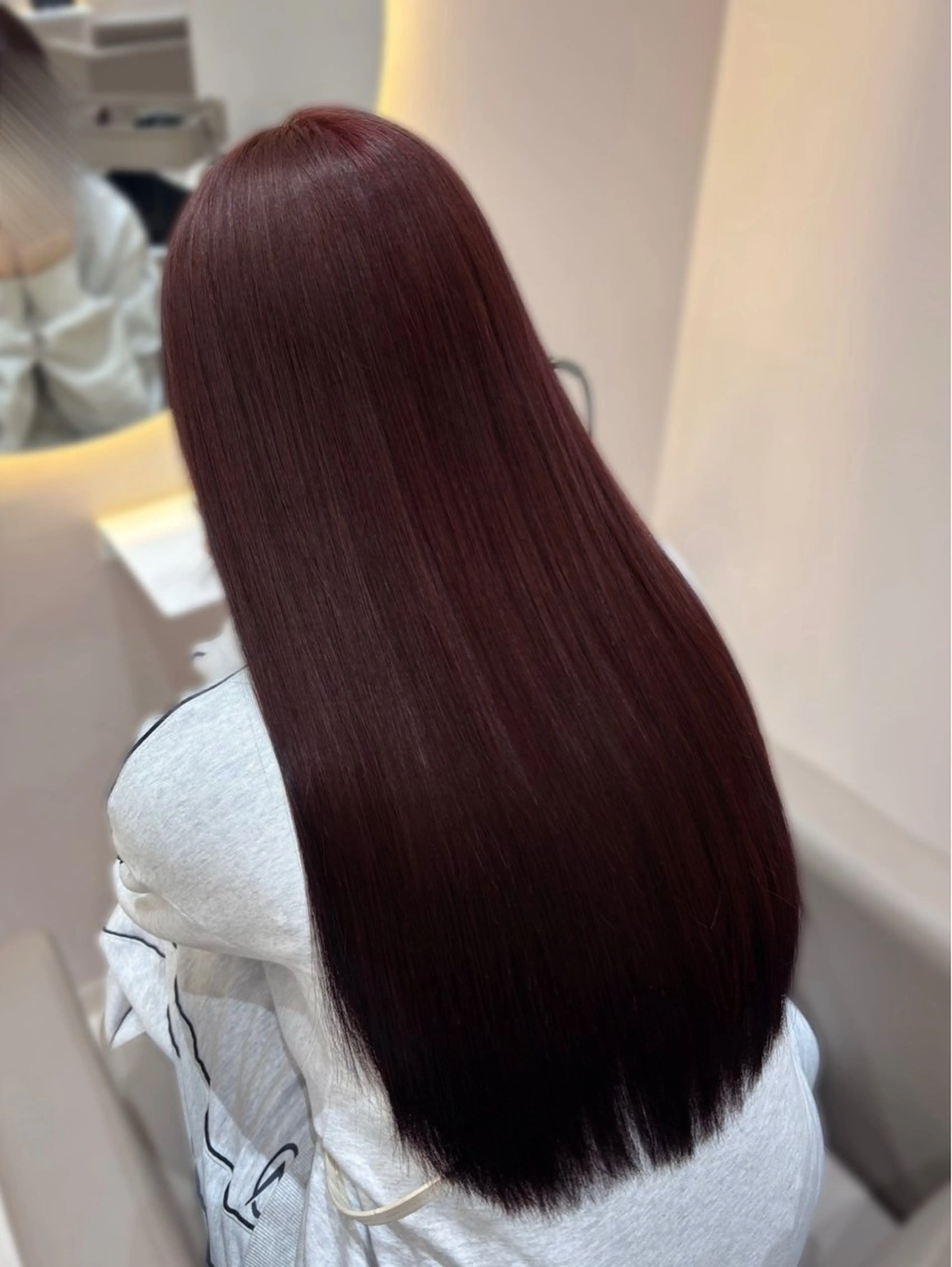 ロング ヘアカラー トリートメント 🤍AINA🤍 Zina高田馬場のヘアスタイル