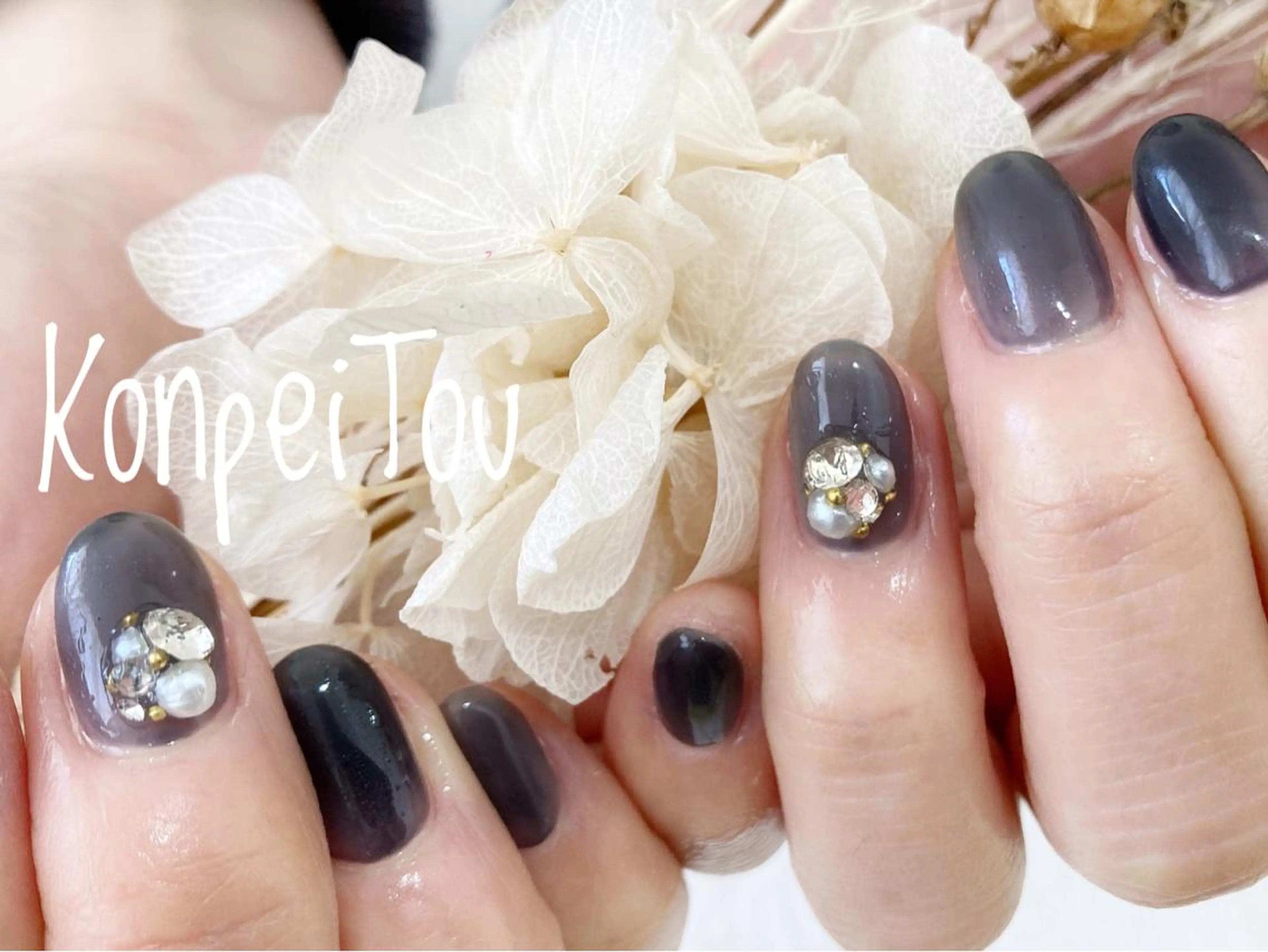 ネイル ハンドネイル おうちのネイルサロン KonpeiTouのネイルデザイン