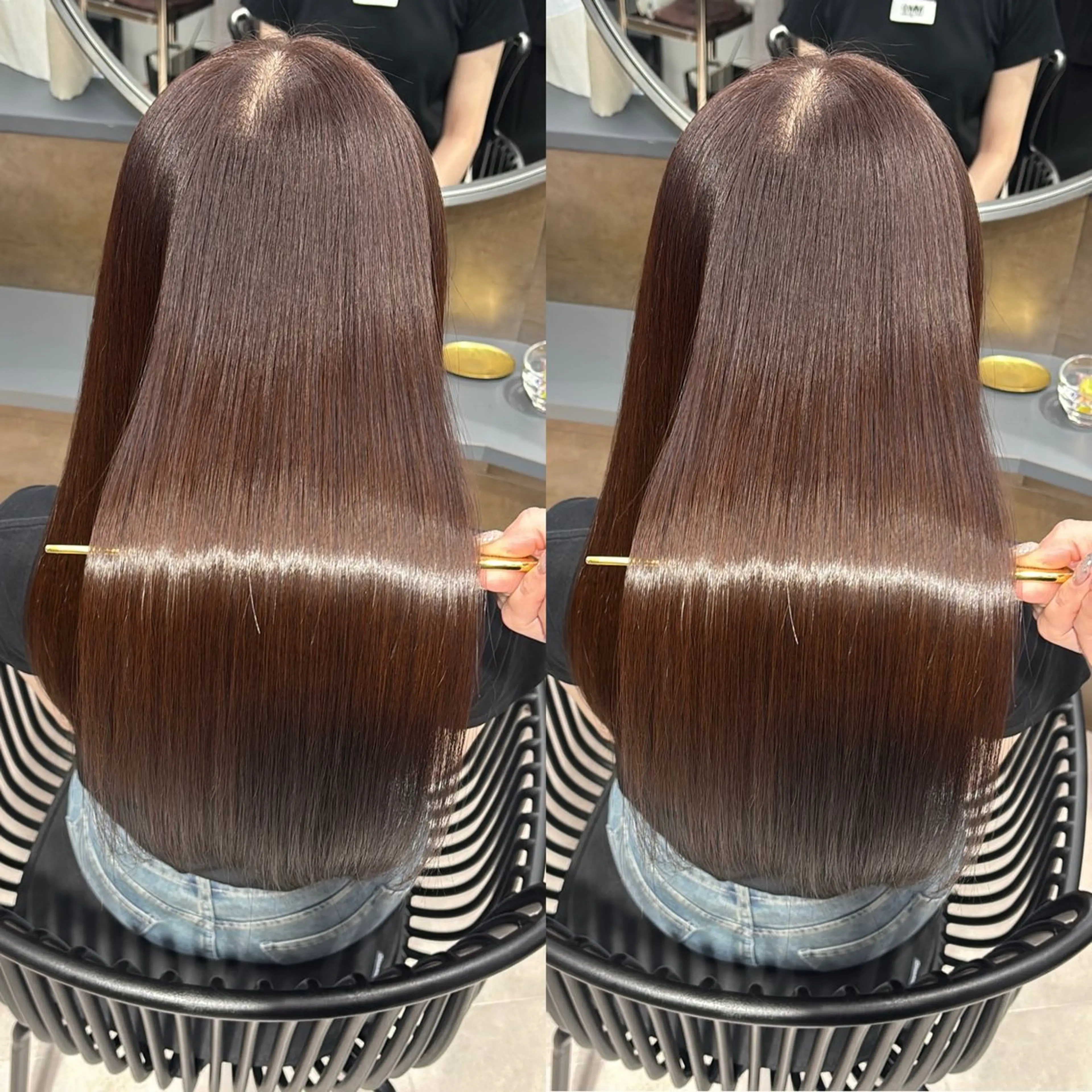 ロング カット ヘアカラー トリートメント 新宿No.1艶髪矯正 美艶カラー/FUKAのヘアスタイル