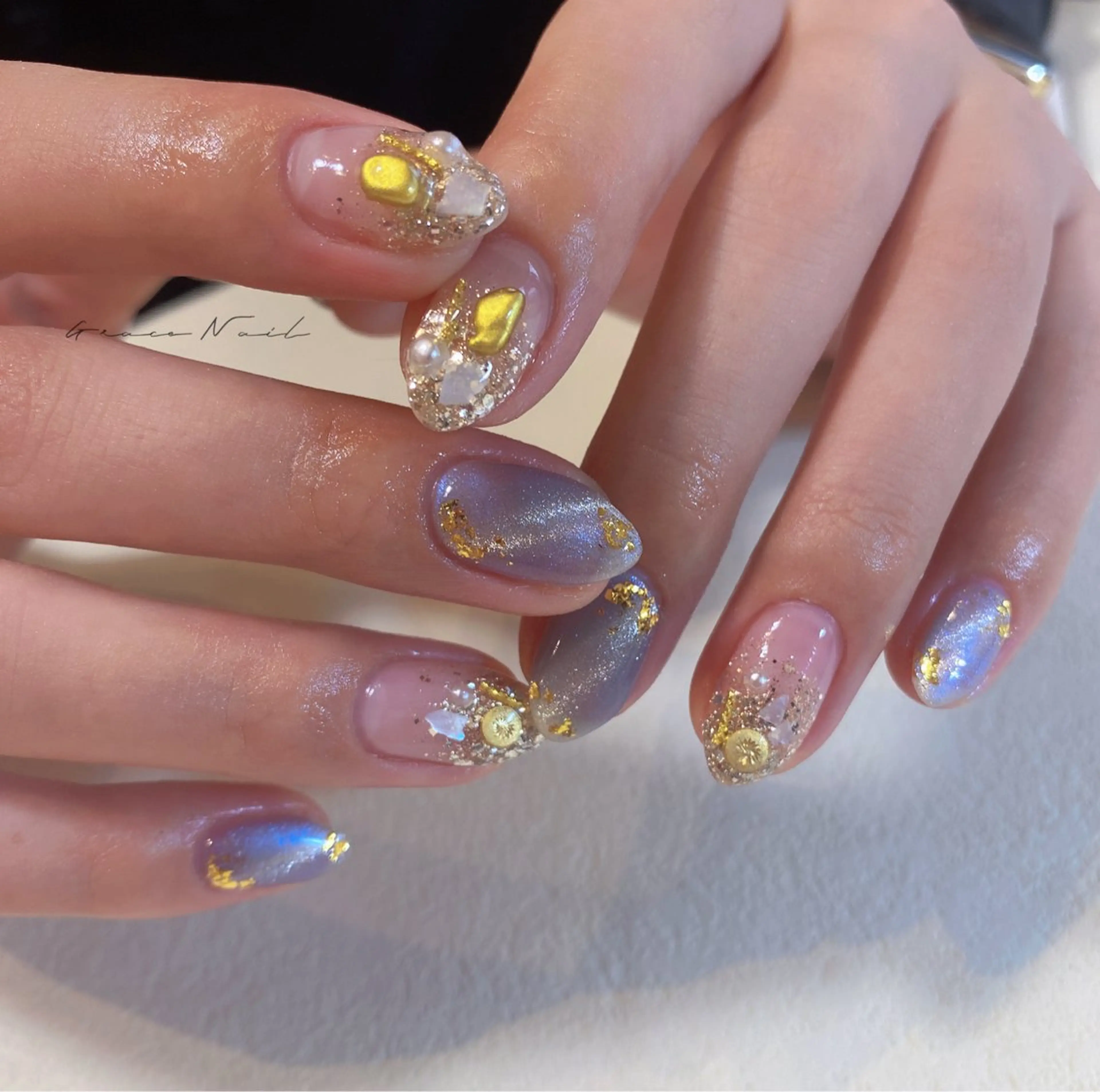 ネイル ハンドネイル ☆*｡Grace Nail｡*☆のネイルデザイン
