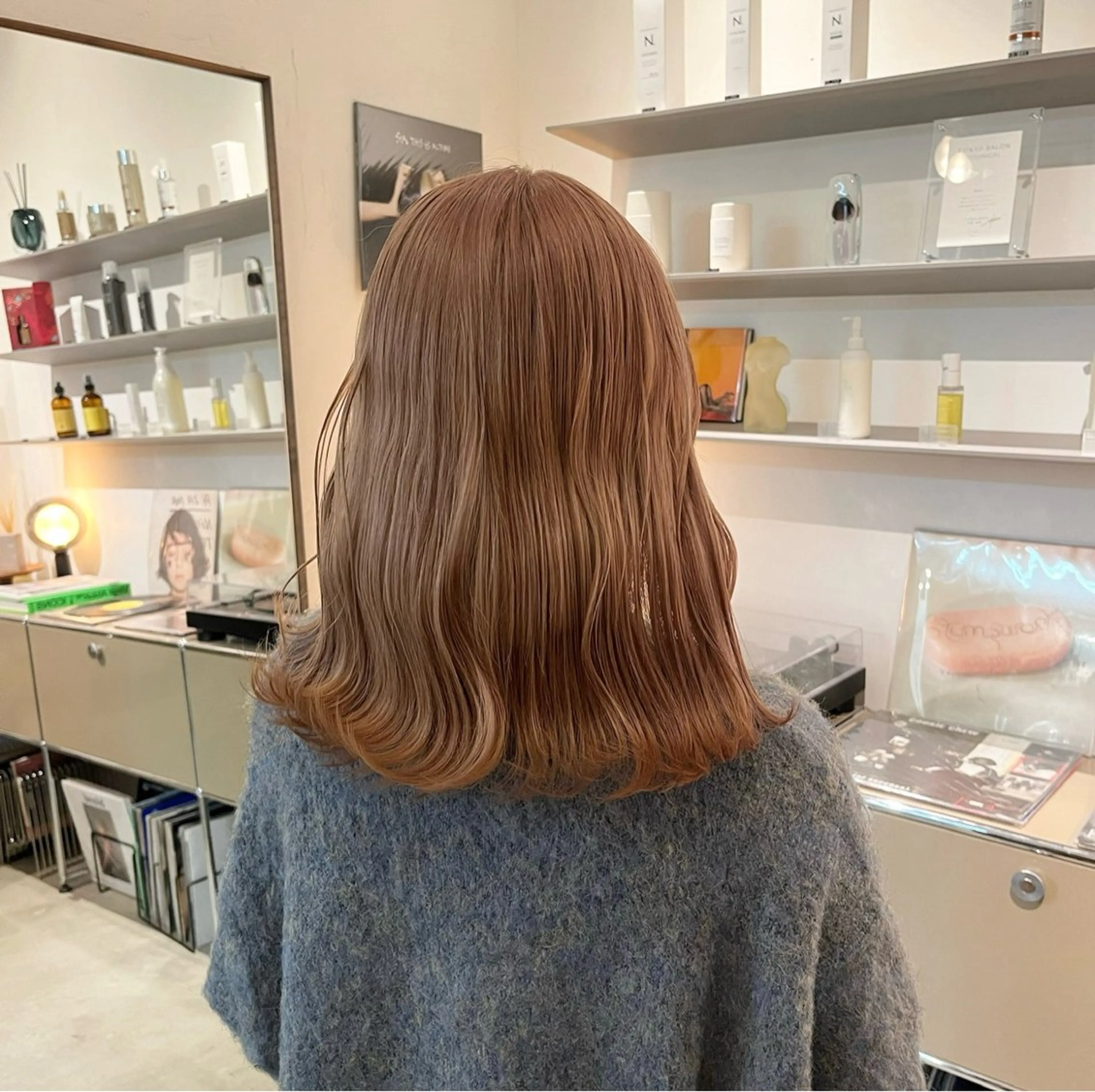 カラー ベージュカラー ヘアカラー みゆう 🎀のヘアスタイル