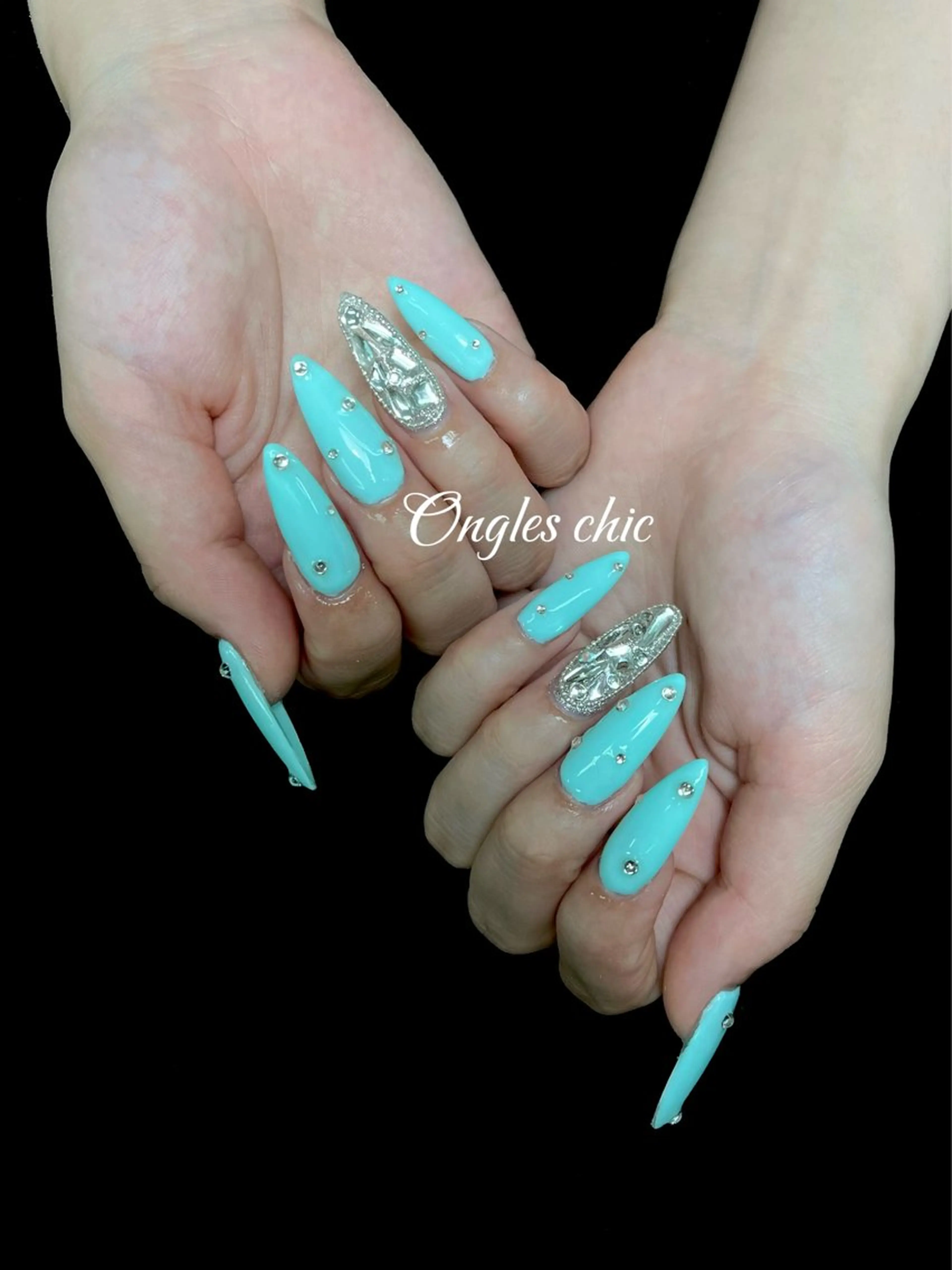 ネイル ハンドネイル ongles chicのネイルデザイン