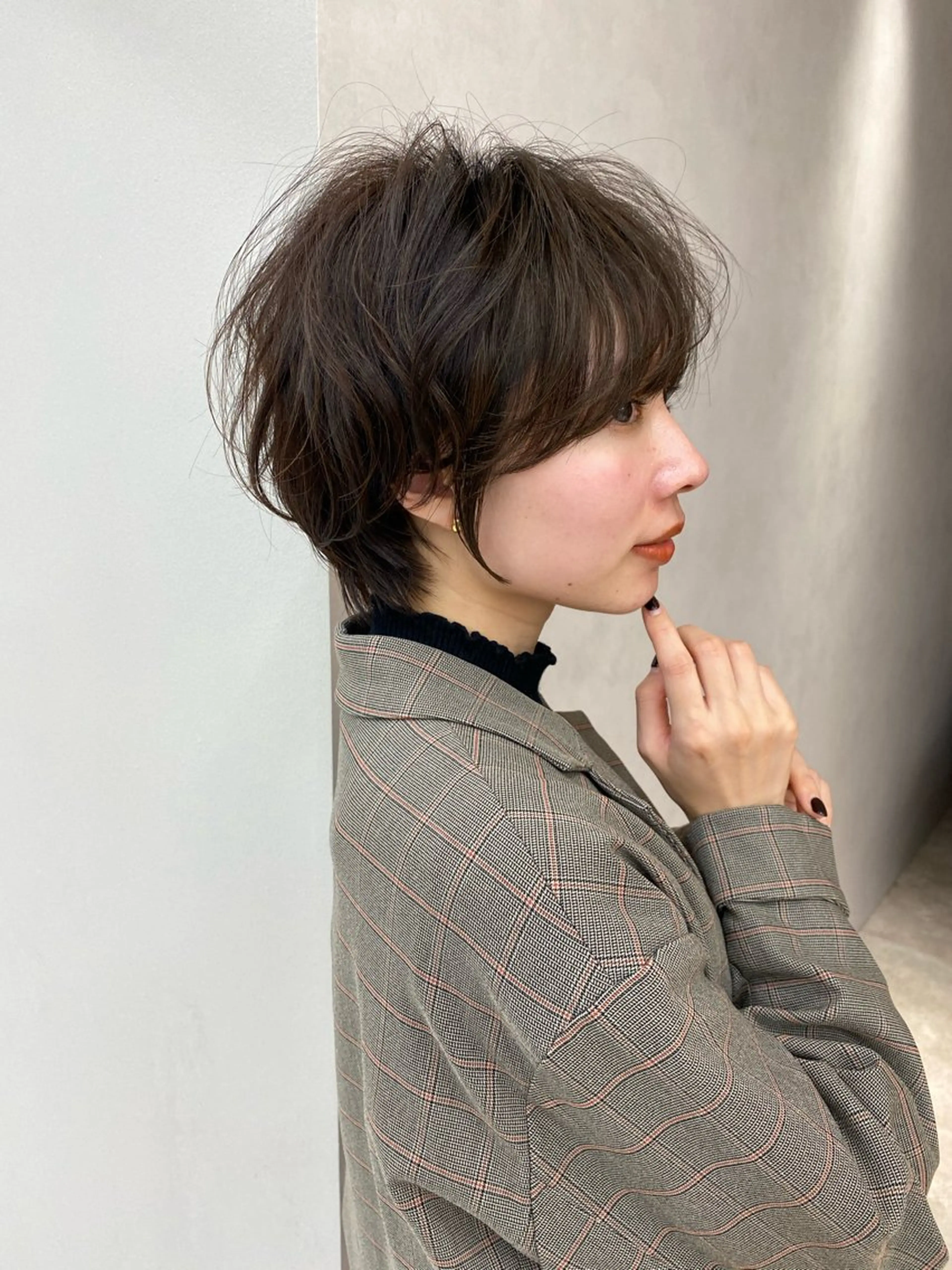 ショート パーマ カット パーマ トリートメント 美髪❣️縮毛矯正/ 髪質改善✨/山本のヘアスタイル