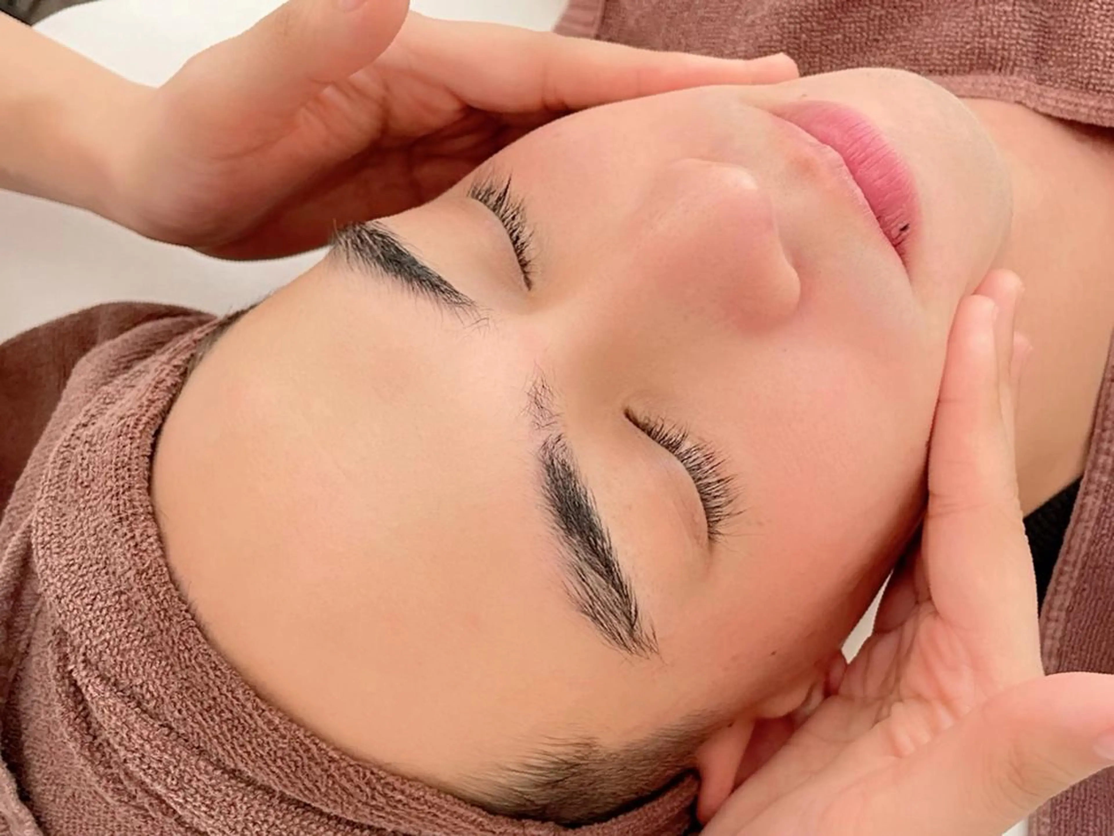 ✨👑メンズ人気圧倒的No.1👑✨毛穴洗浄&ヒト幹で小顔マッサージ¥5900⁉️😳の写真