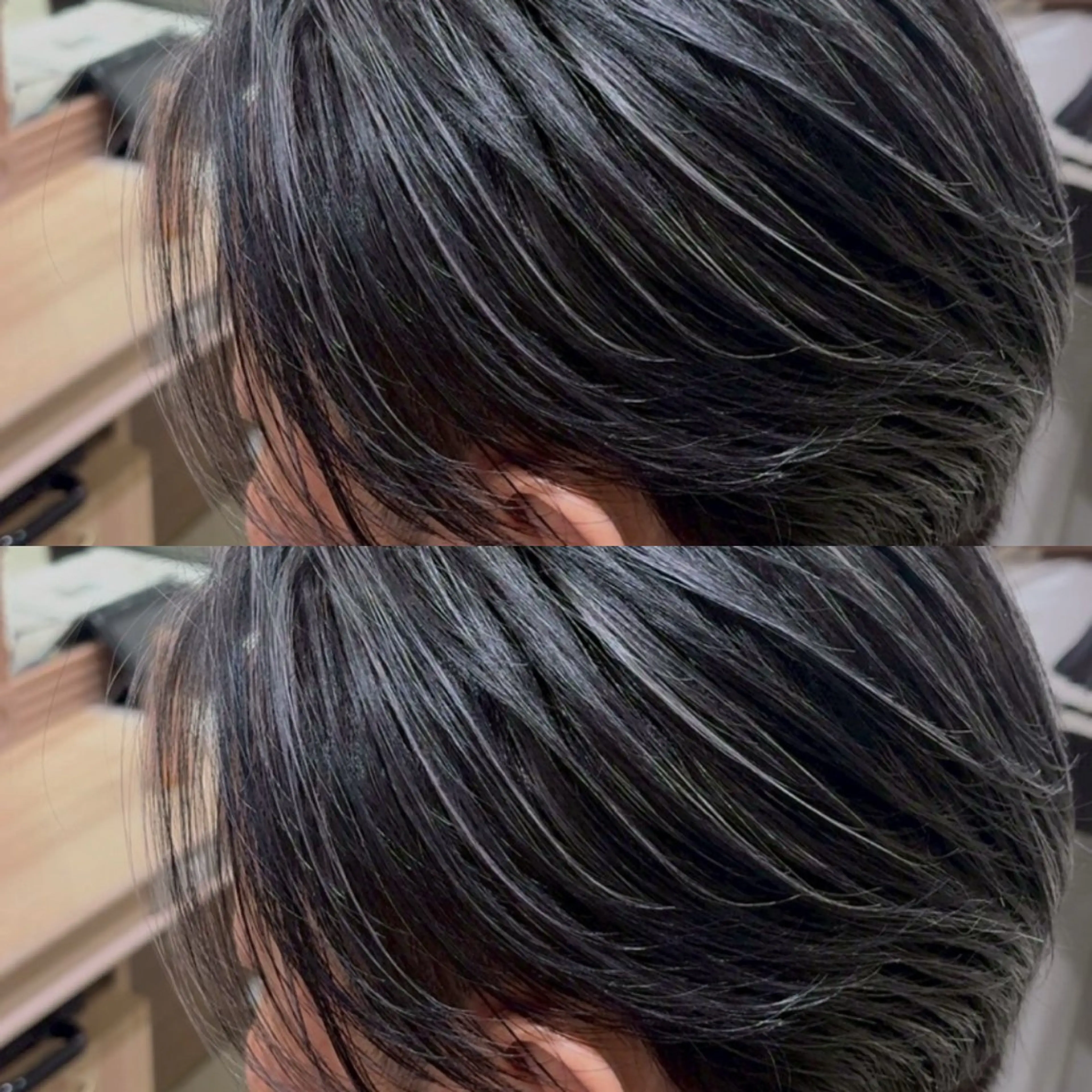 ショート カラー メンズ メンズハイライト ハイライトカラー ハイライト カット ヘアカラー メンズハイライト × perm Runoのヘアスタイル