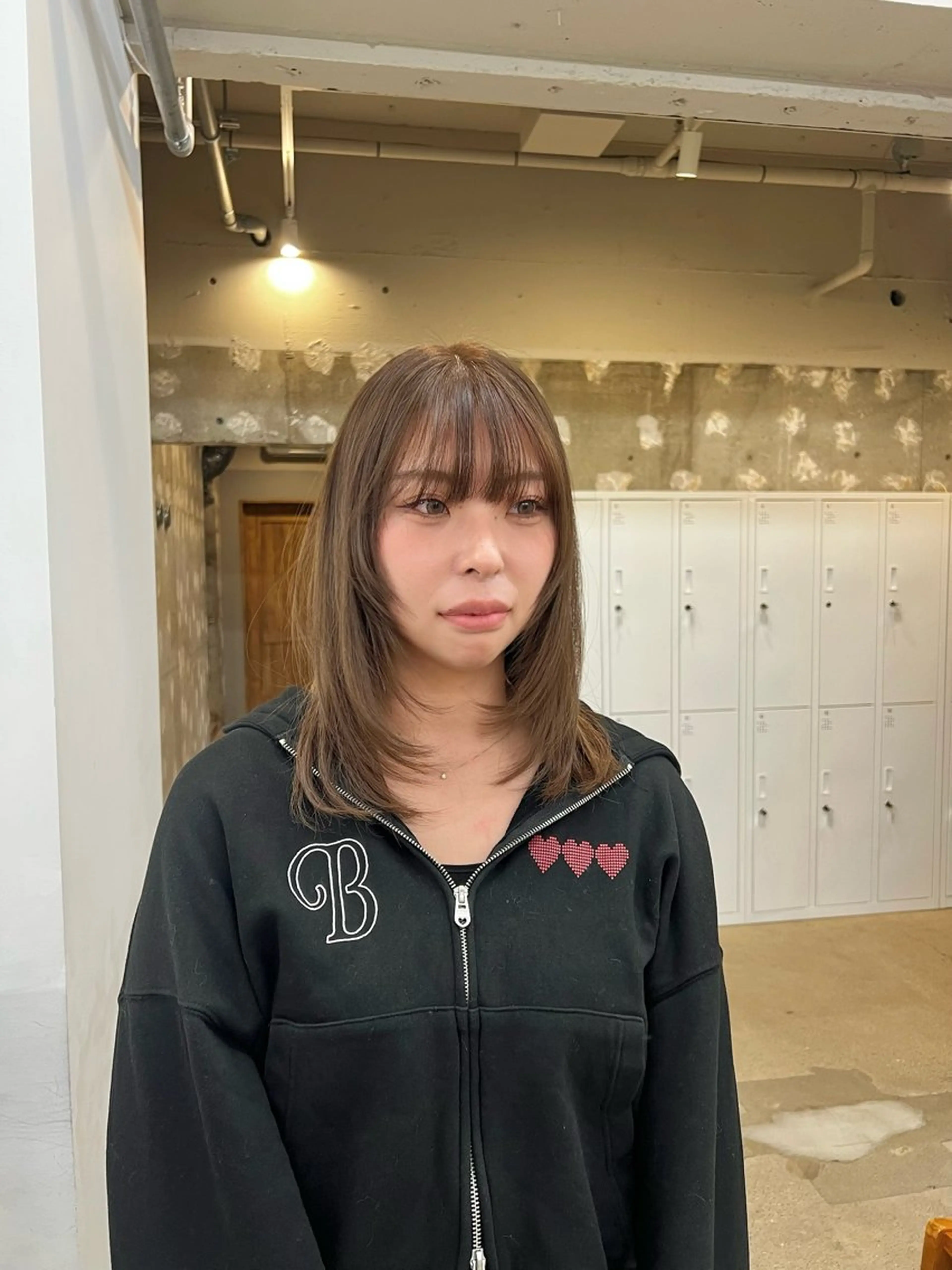 セミロング カラー ヘアカラー トリートメント fit /HONOKAのヘアスタイル