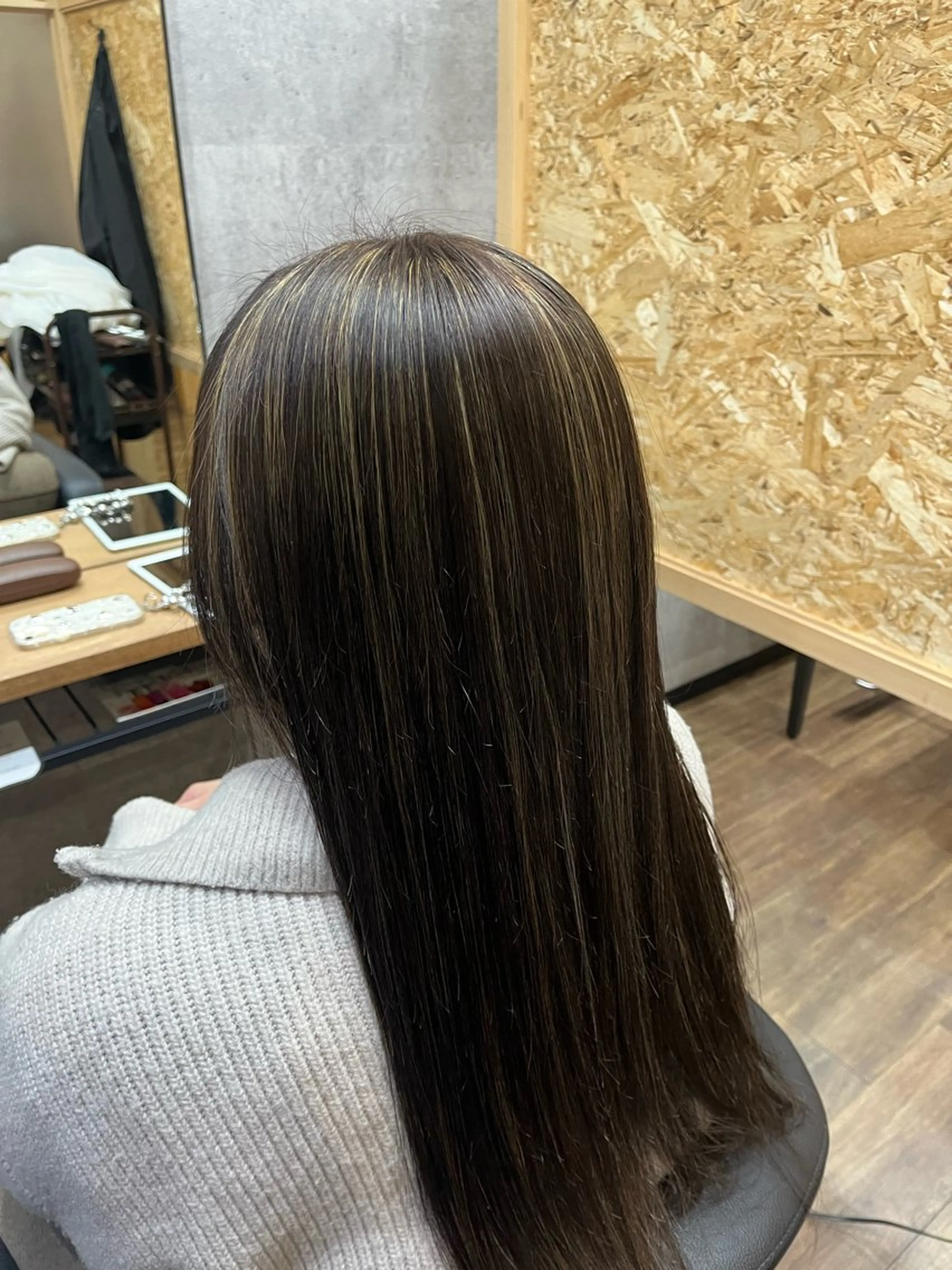 ロング カラー 【髪質改善都賀】 chisatan🍊のヘアスタイル