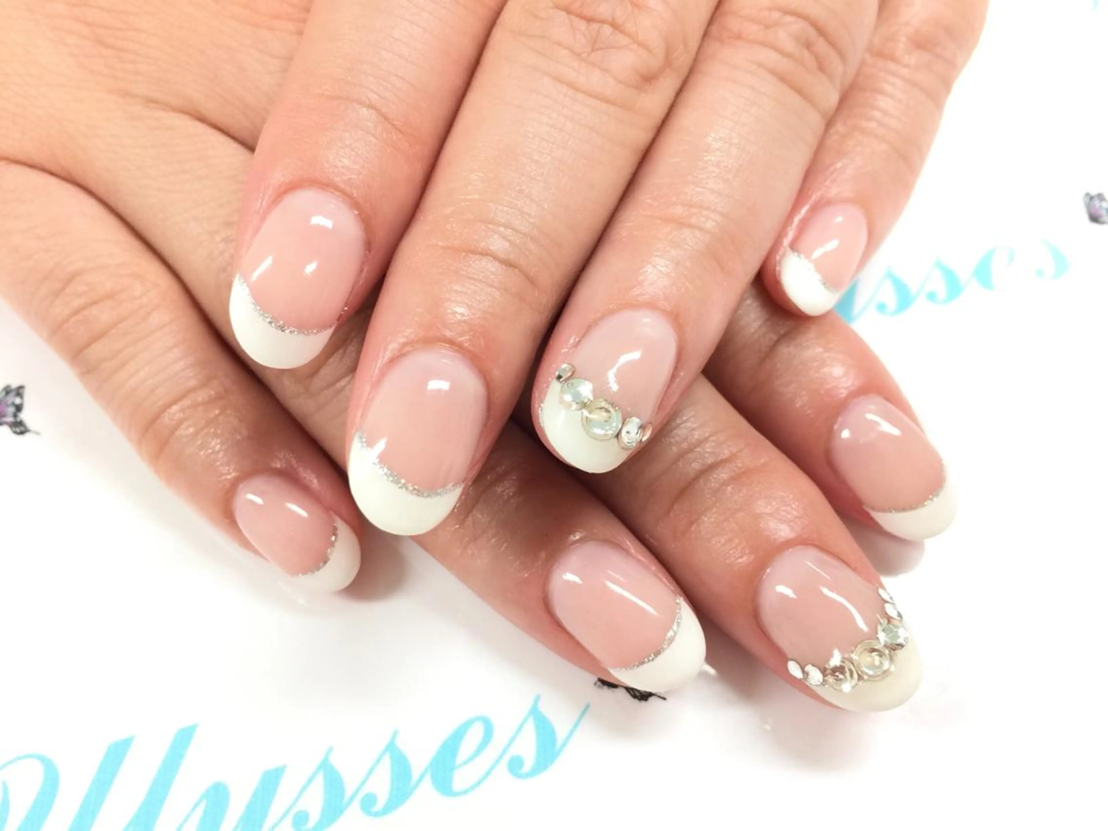 ネイル フレンチネイル ユリシスネイル 担当近藤のネイルデザイン