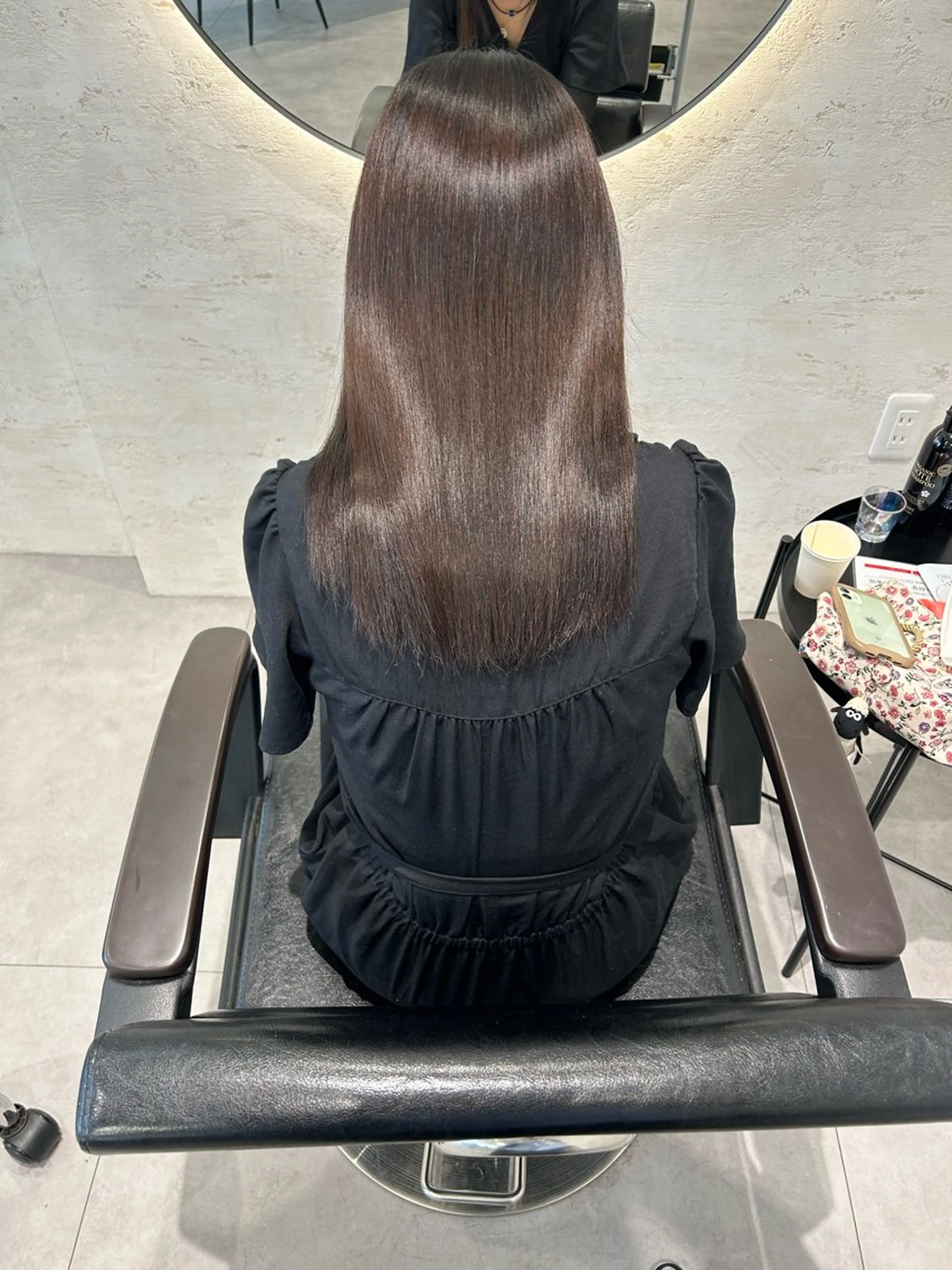 美髪縮毛矯正×髪質改善トリートメント×カットの写真