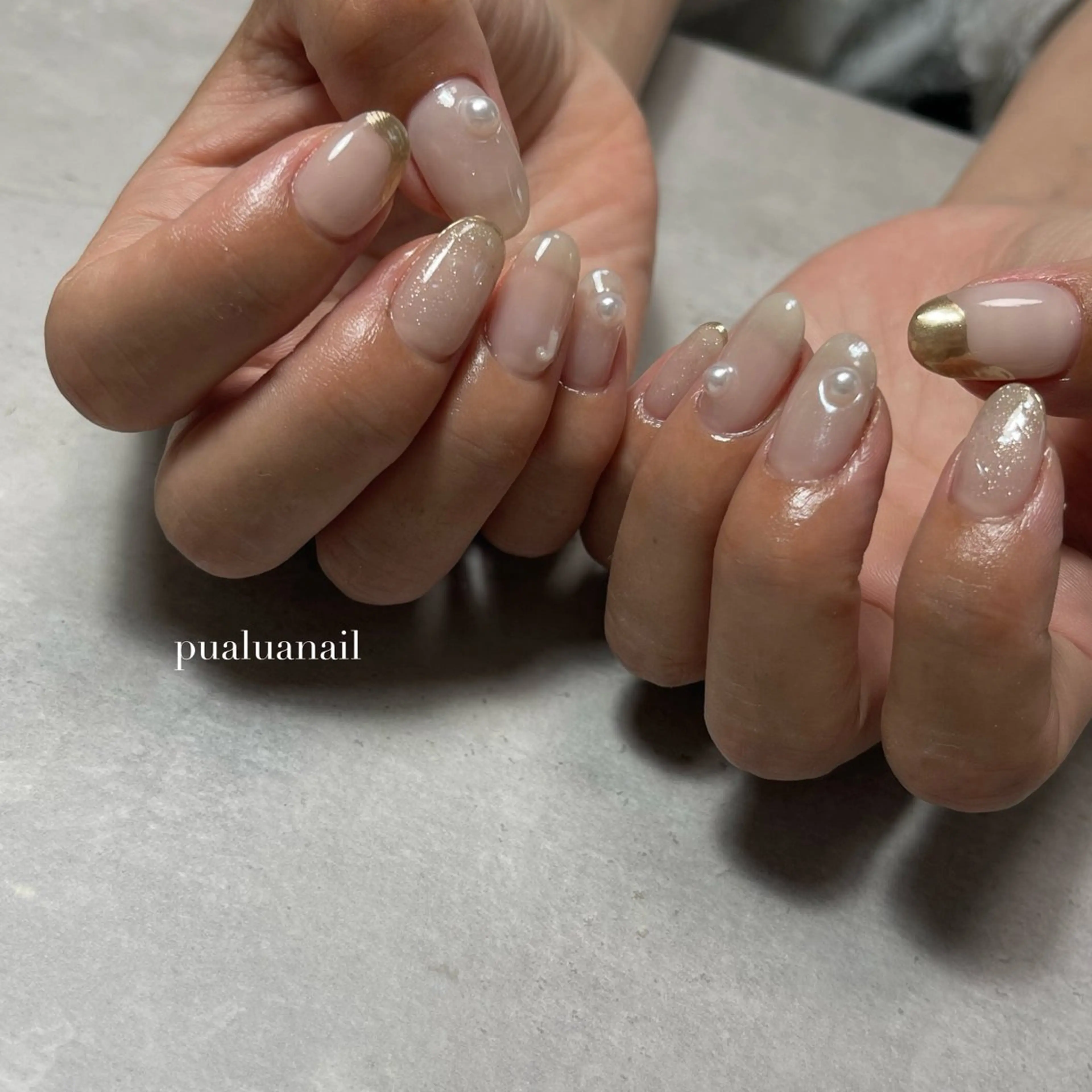 ネイル ハンドネイル pualua miharuのネイルデザイン