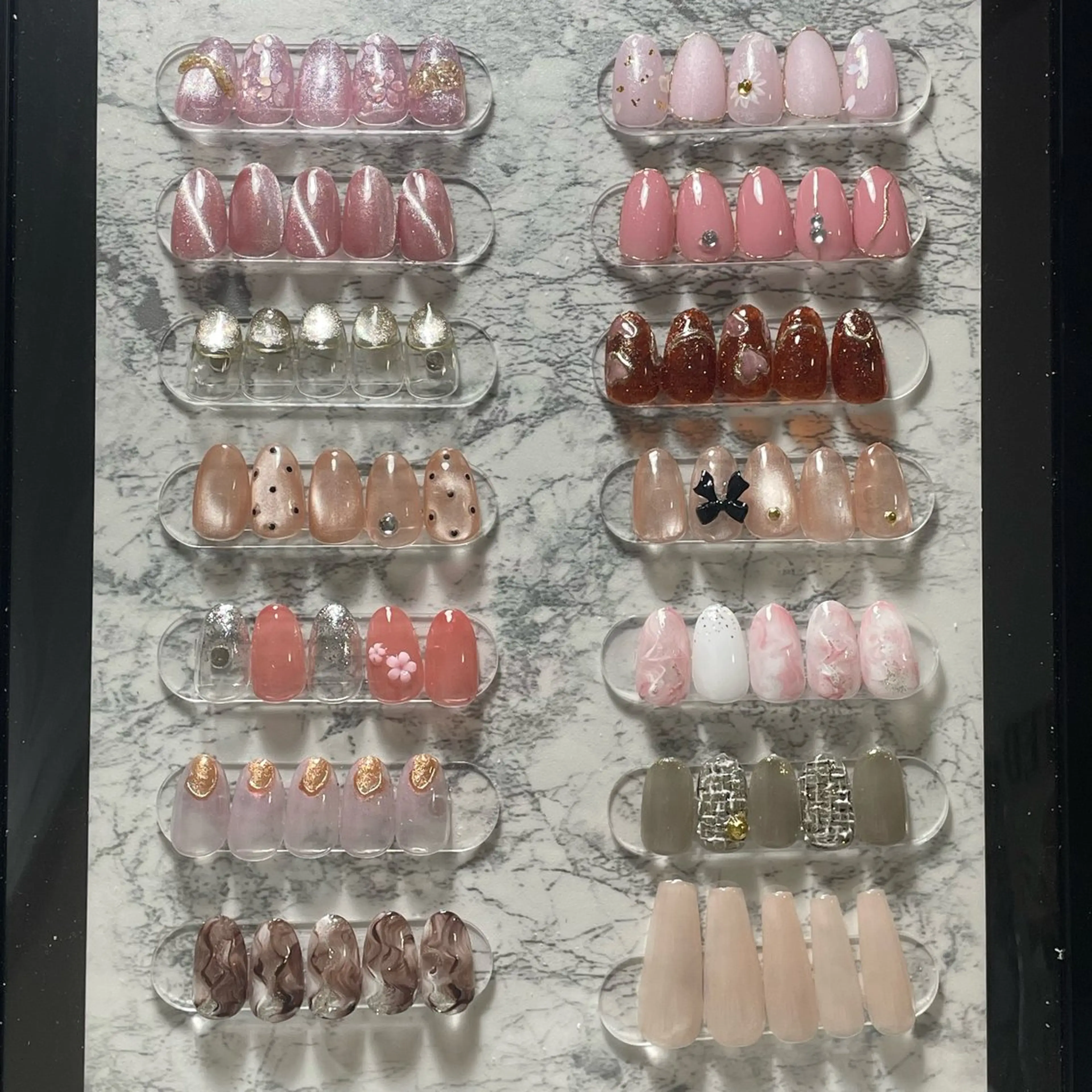 【オフなし、小パーツ3個まで追加無料】人気No.1✨14種定額デザイン✨長居駅徒歩7分駅チカの写真