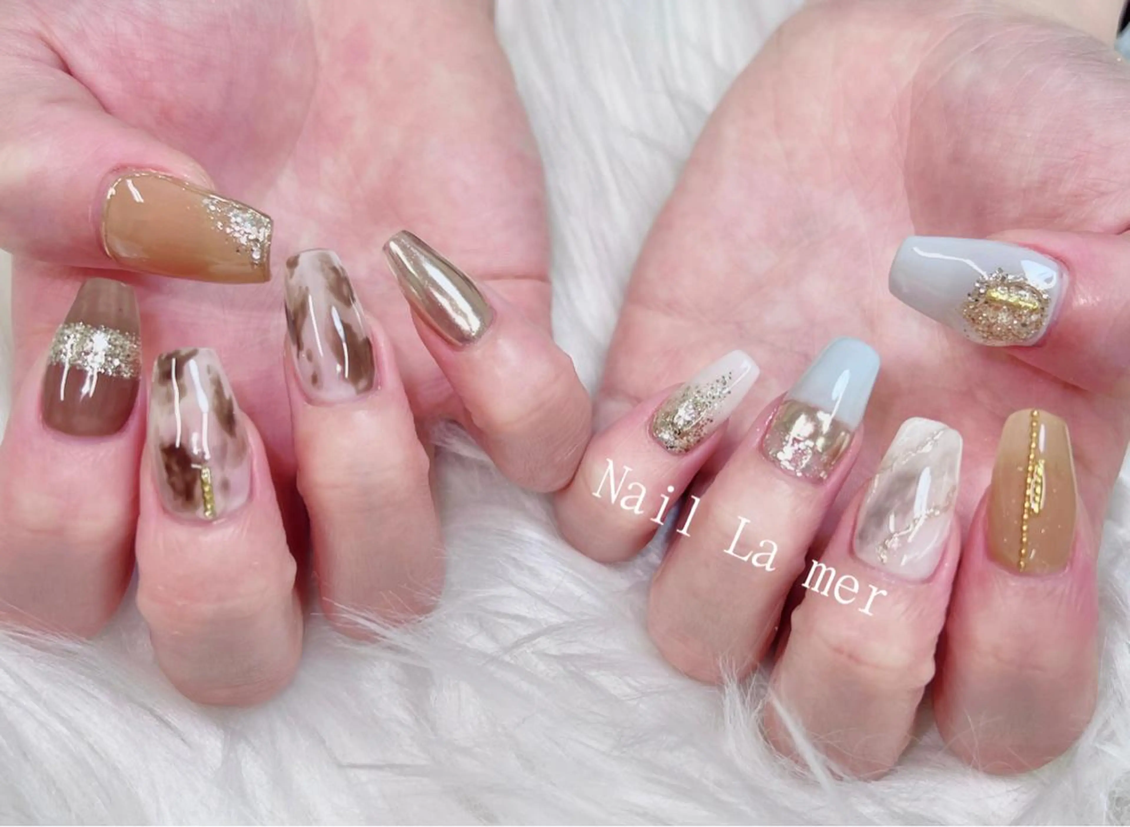 ネイル 持ち込み La Merのネイルデザイン