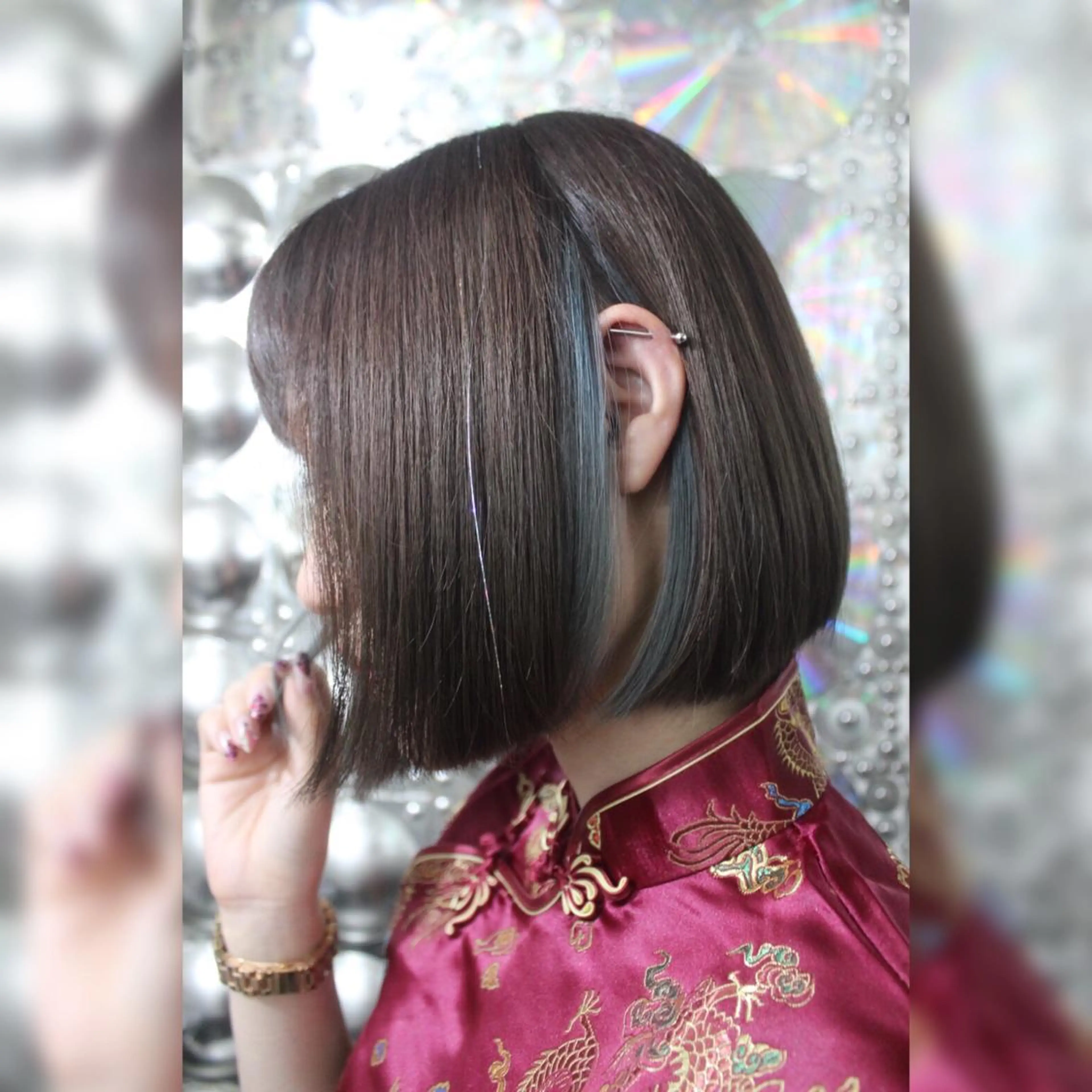 ショート 🌈派手髪エクステ ブレイズ🌈ひろとのヘアスタイル