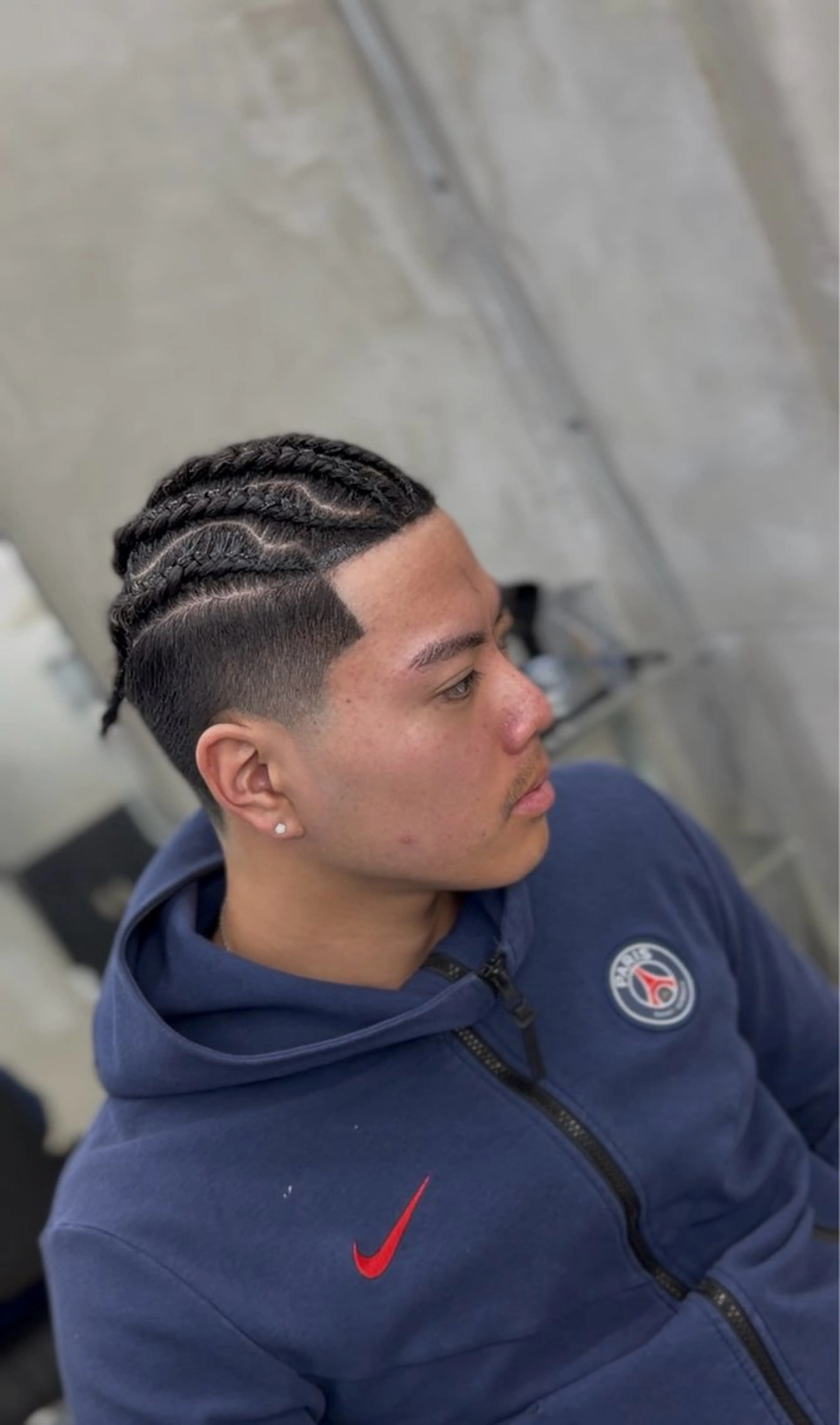 コーンロウ、ブレイズ、タイトロープの写真