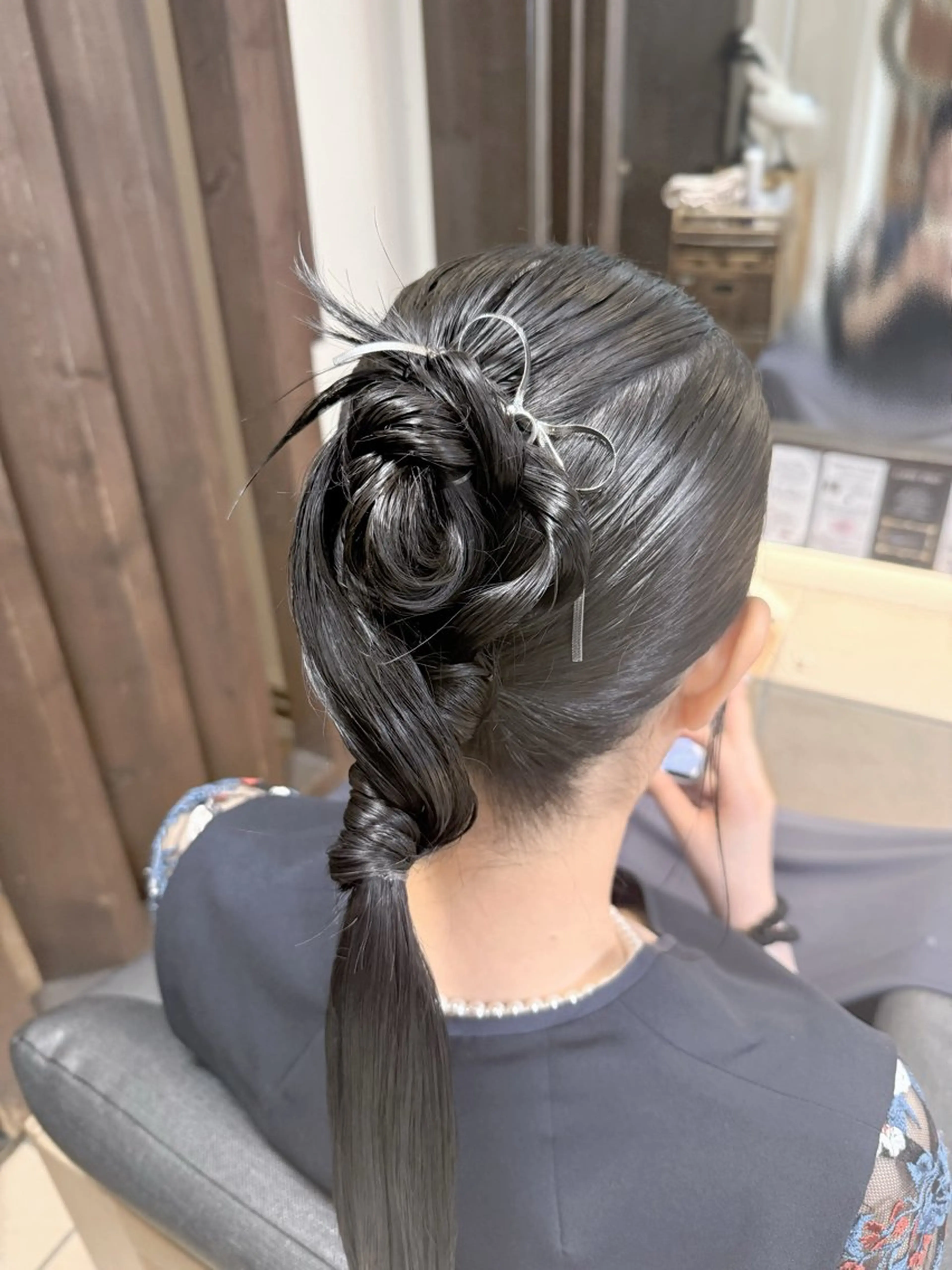 ロング ロング ヘアセット 🎀ささき そな🎀 カットモデル/ヘアメのヘアスタイル