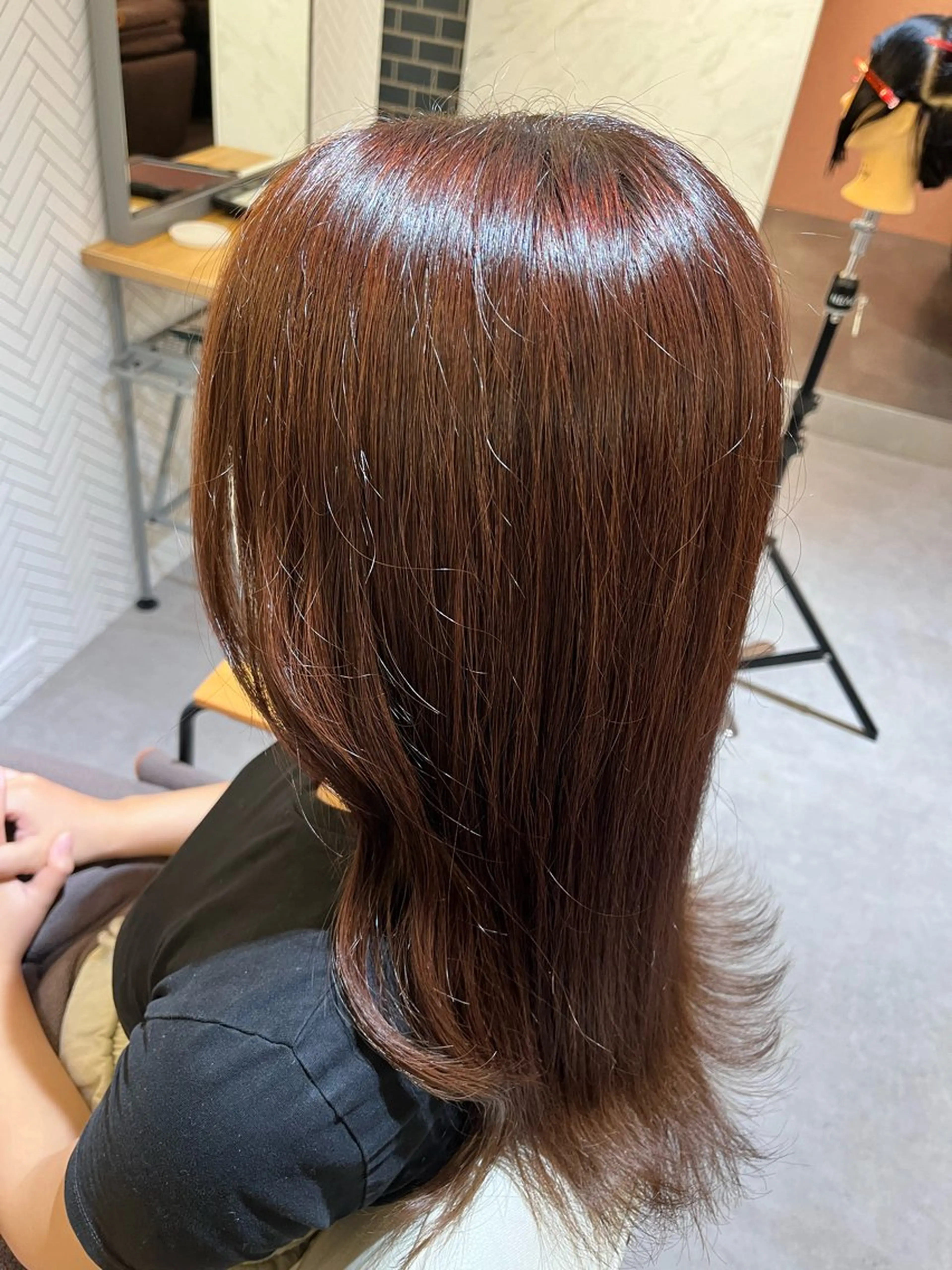ロング カラー 🍏Rio🍏 Color☆*。のヘアスタイル