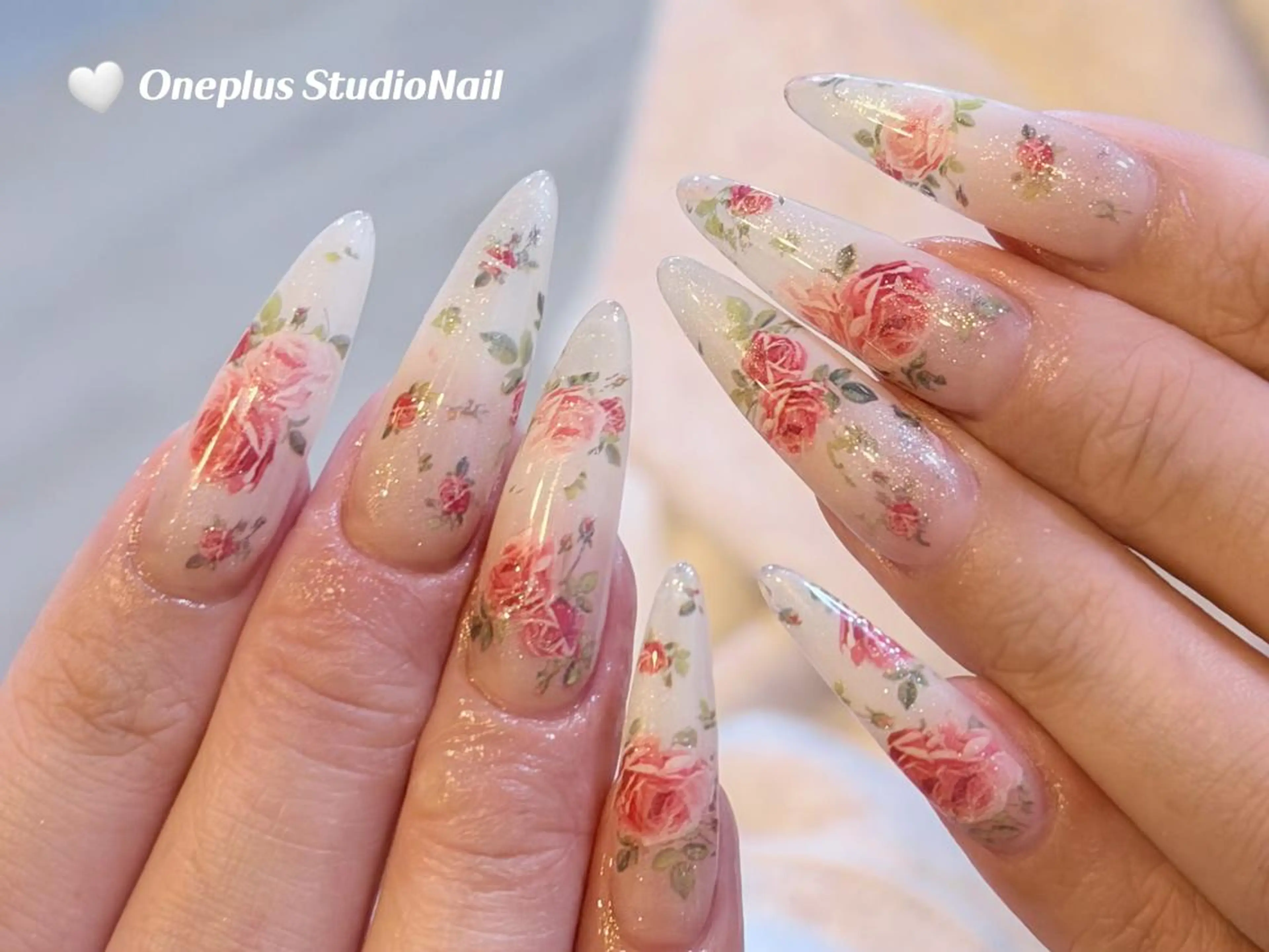 ネイル アニマル柄 ボルドー ブラウン フレンチネイル マグネットネイル haruka 🧸のネイルデザイン