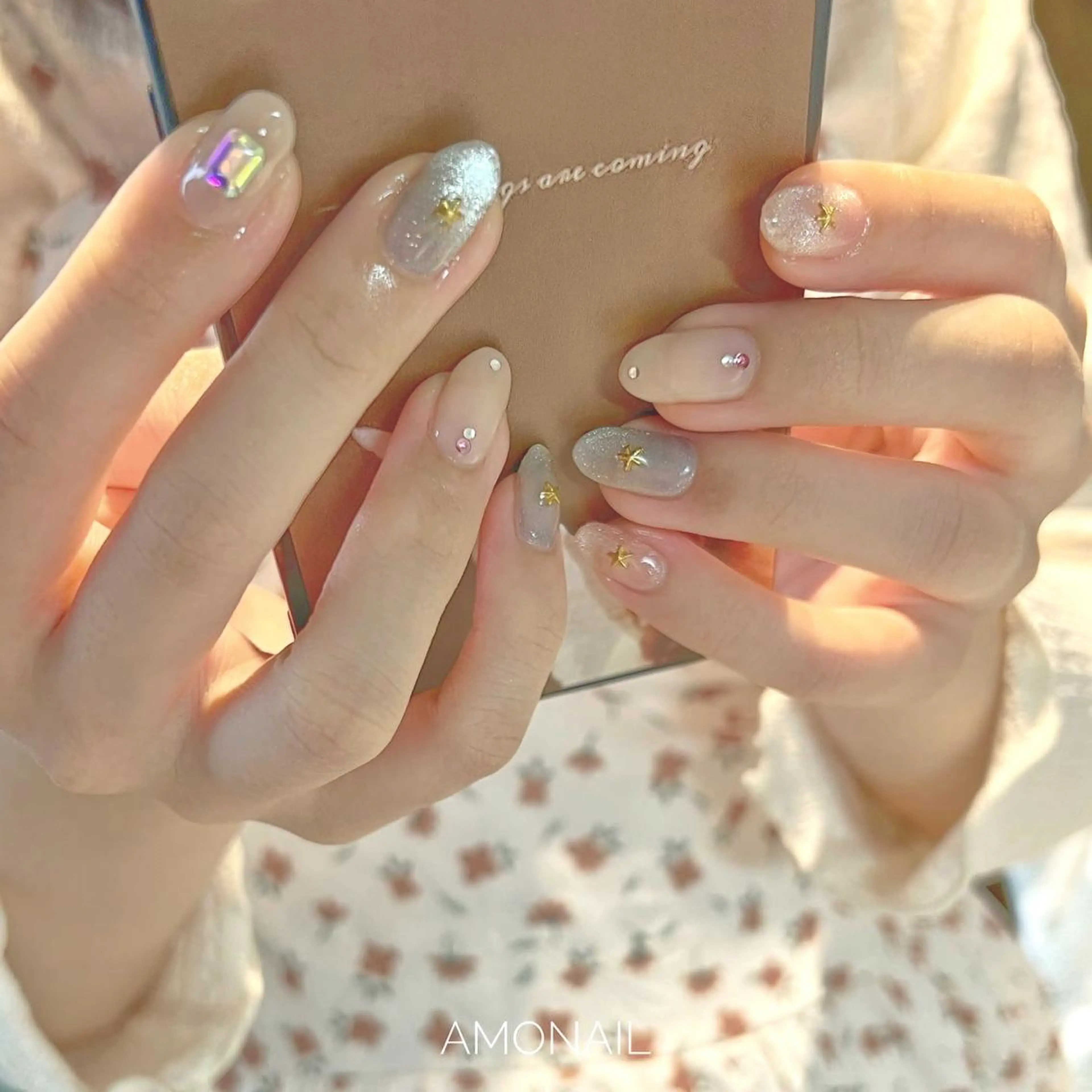 ネイル アートネイル フットネイル ニュアンスネイル ピスタチオネイル 唐笠 祥子のその他イメージ